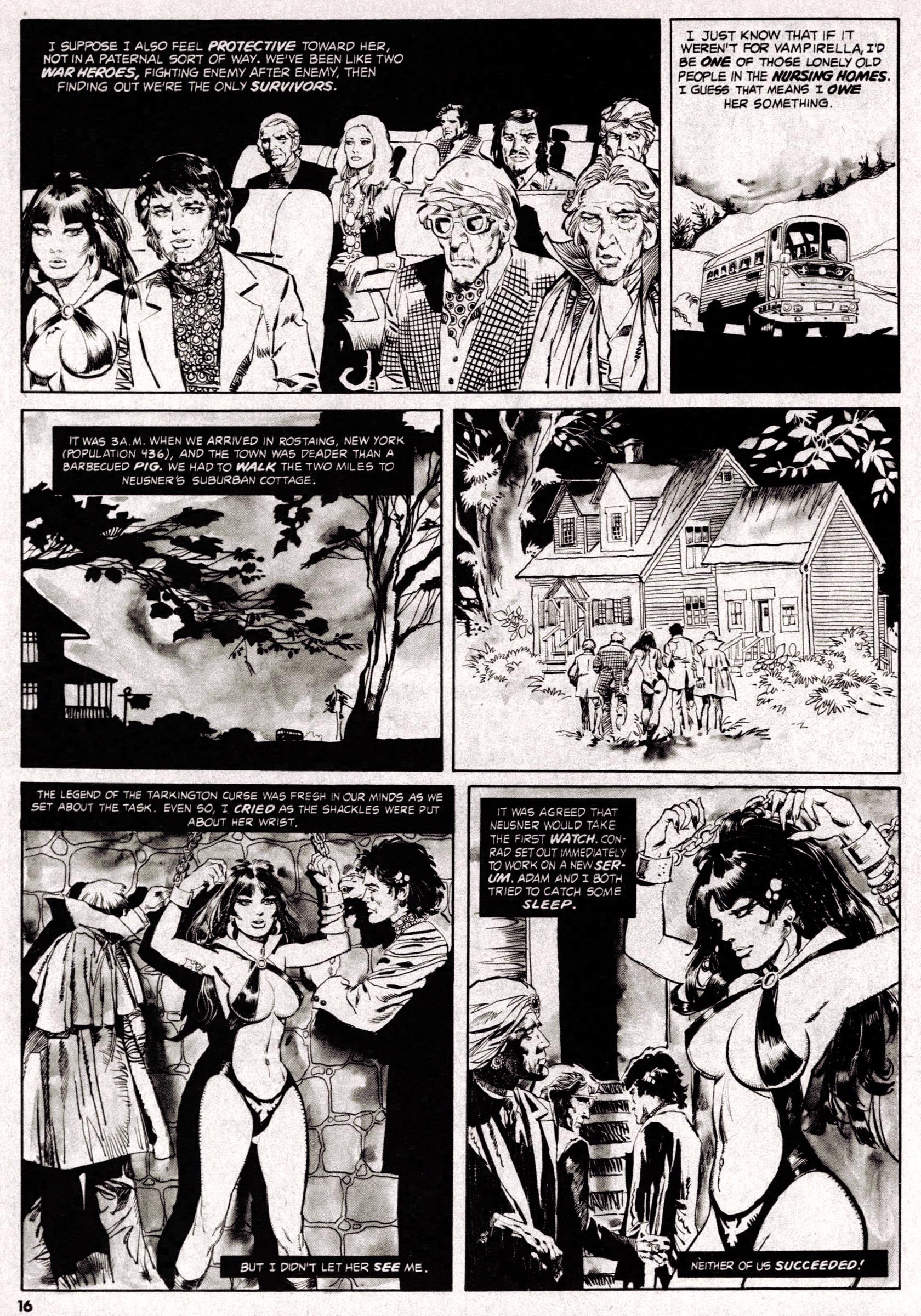 Read online Vampirella (1969) comic -  Issue #54 - 16