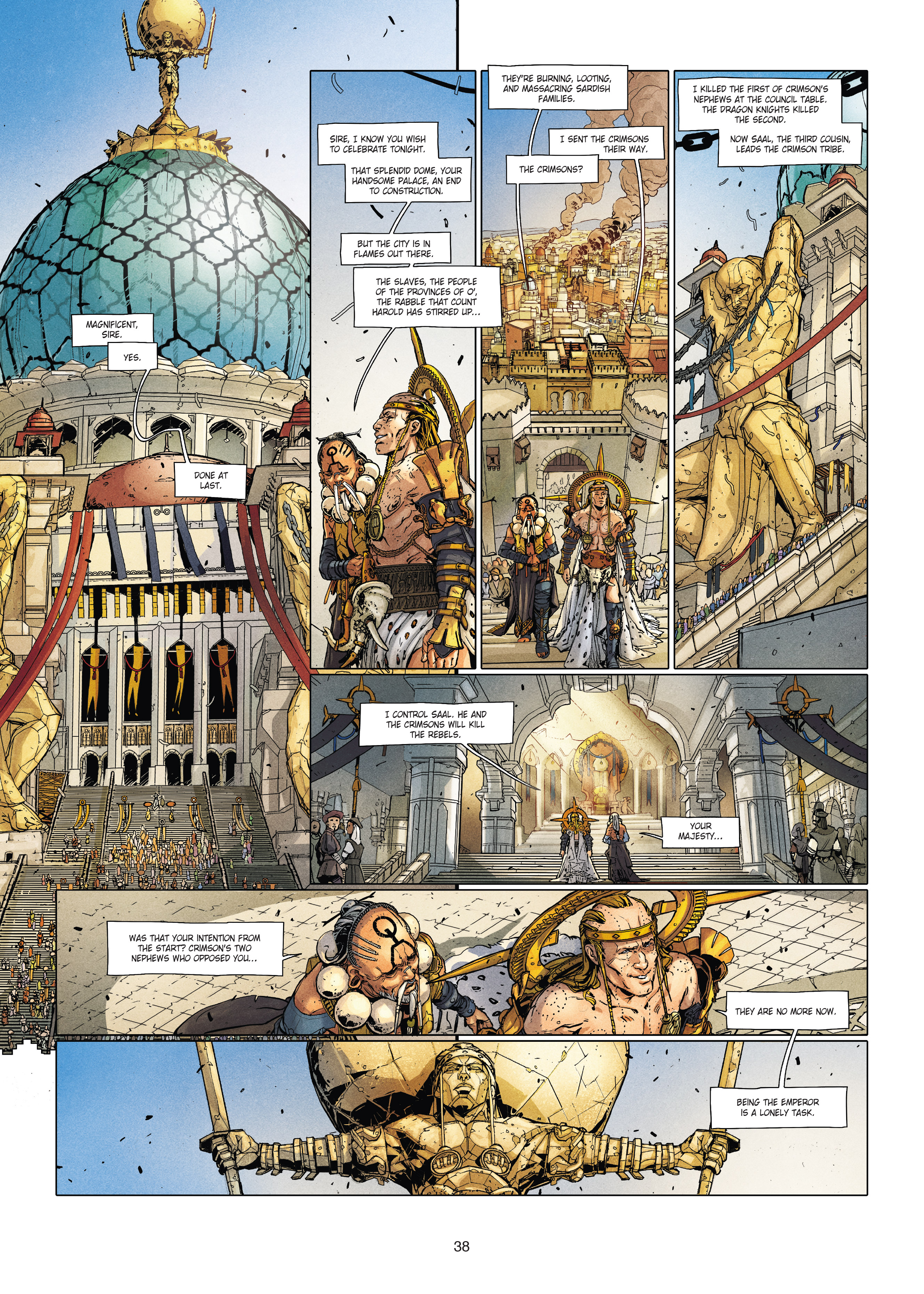 Read online Chronicles of the Dragon Knights comic -  Issue #20 - 38