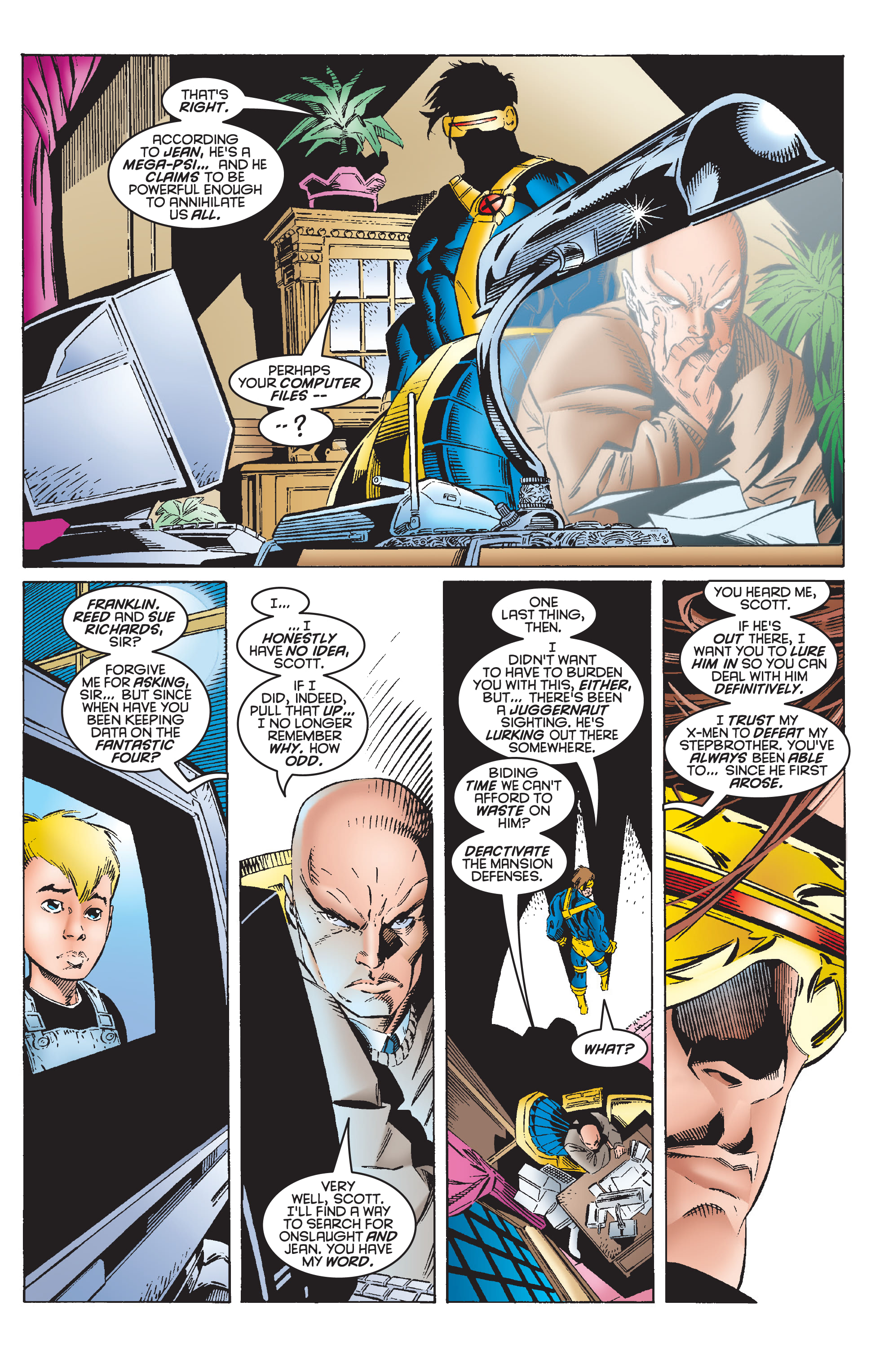 Read online X-Men Milestones: Onslaught comic -  Issue # TPB (Part 1) - 84