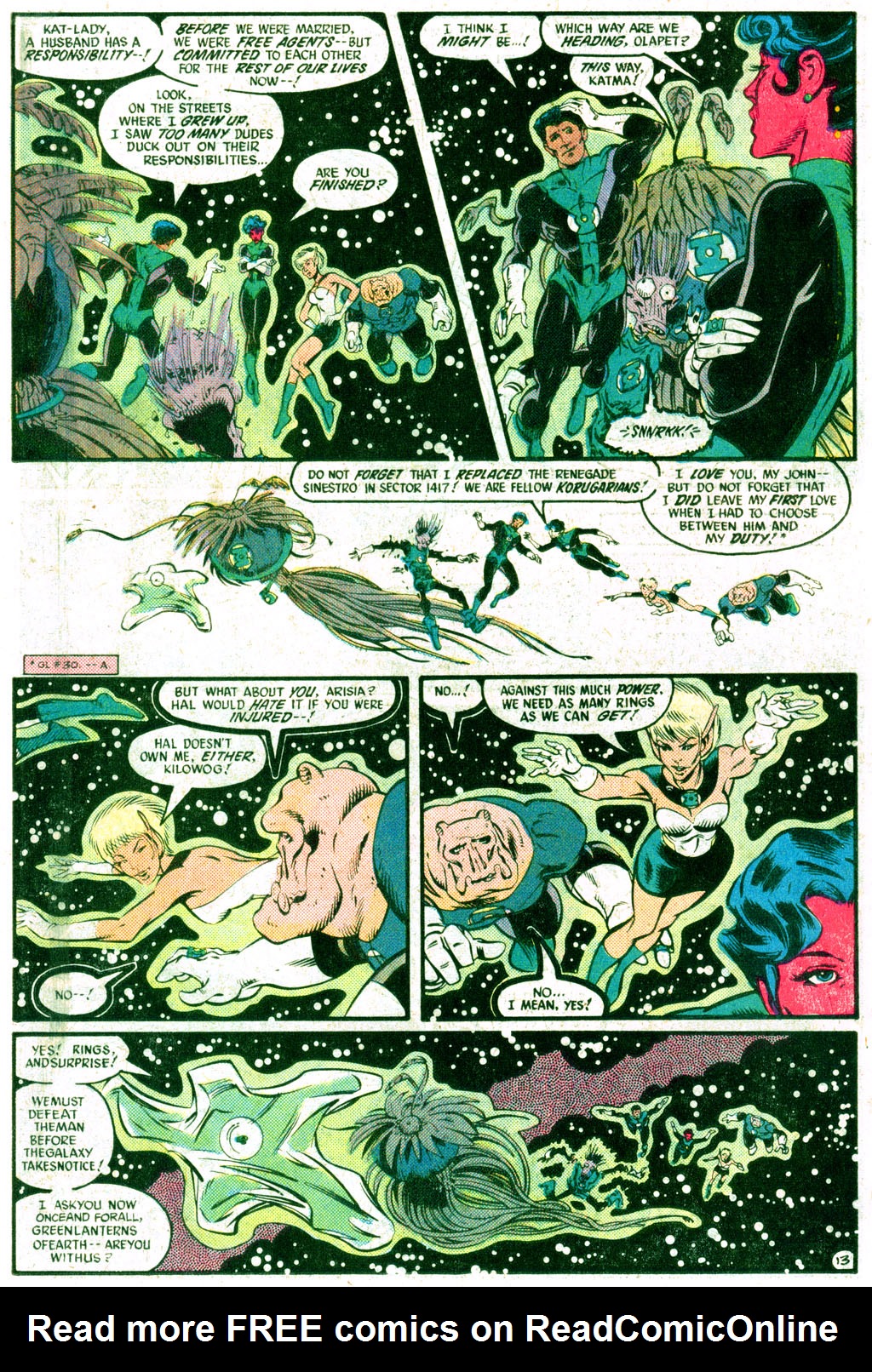 Read online Green Lantern (1960) comic -  Issue #217 - 14