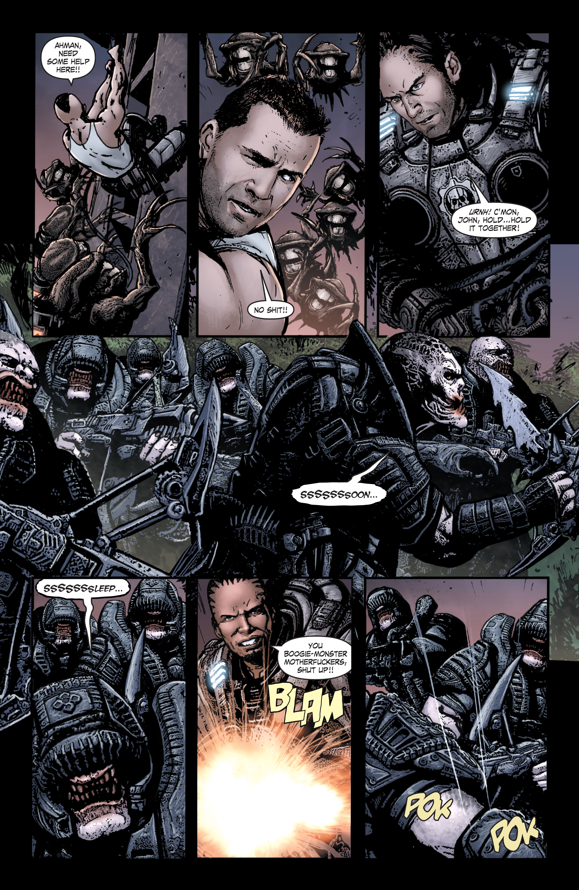Read online Gears Of War comic -  Issue #14 - 14
