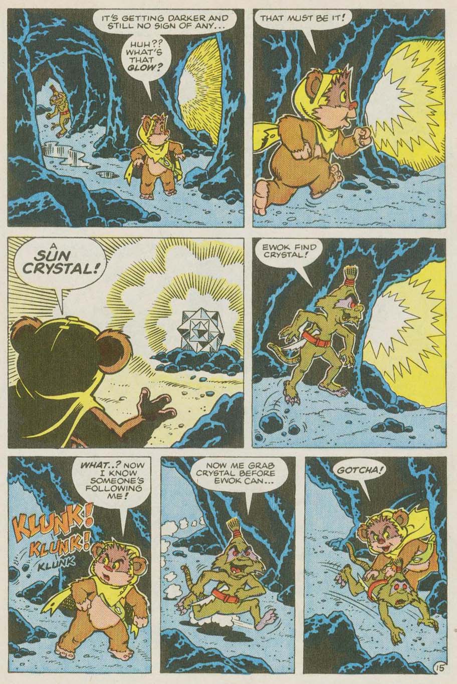 Read online Ewoks (1987) comic -  Issue #13 - 16