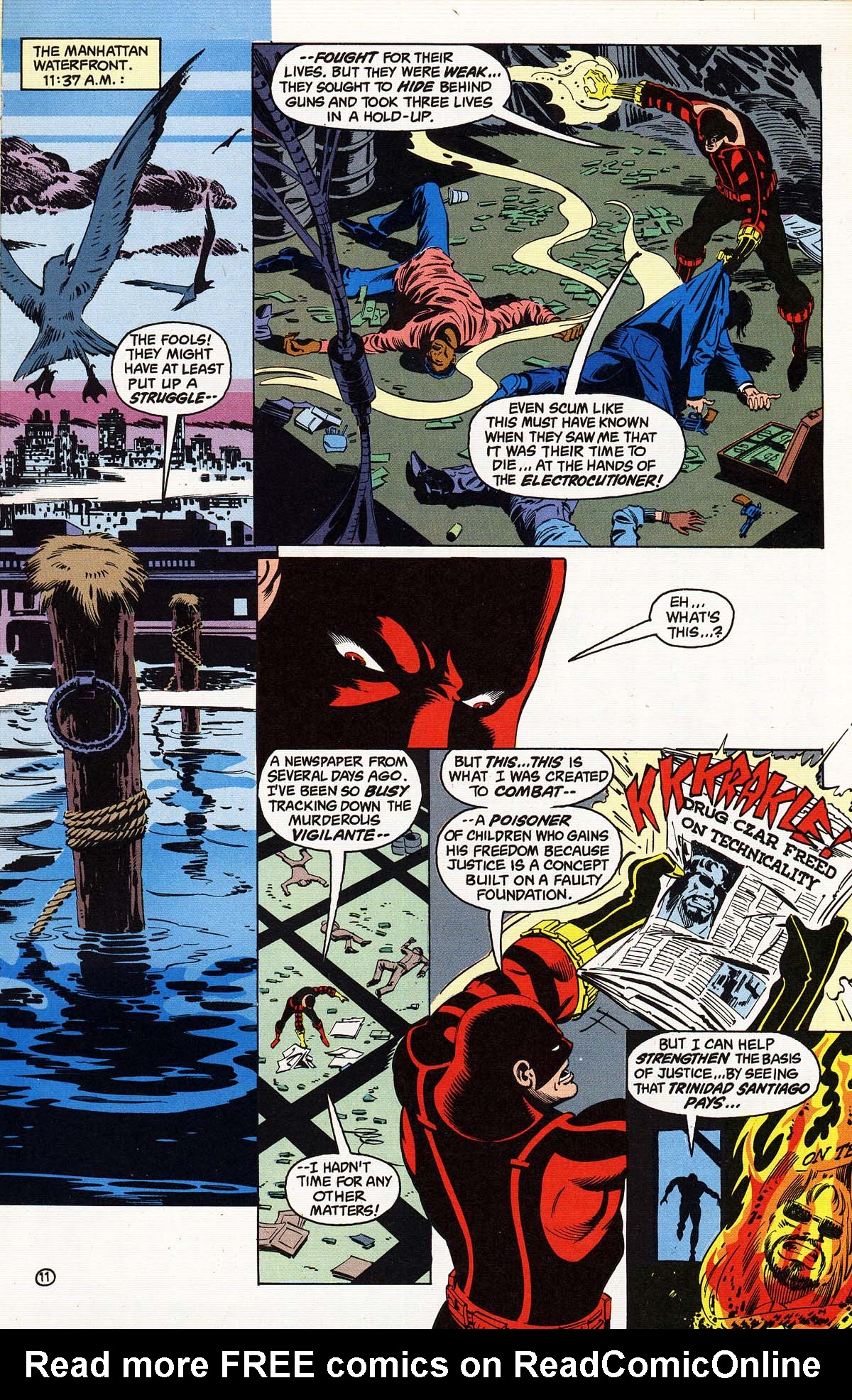 Read online Vigilante (1983) comic -  Issue #24 - 13