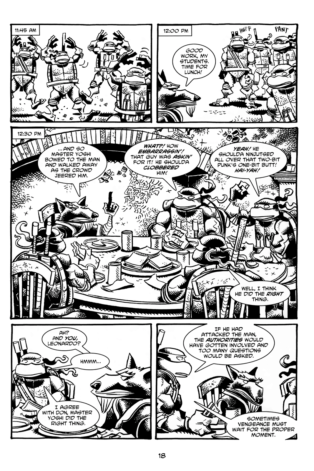 Tales of the TMNT issue 55 - Page 22