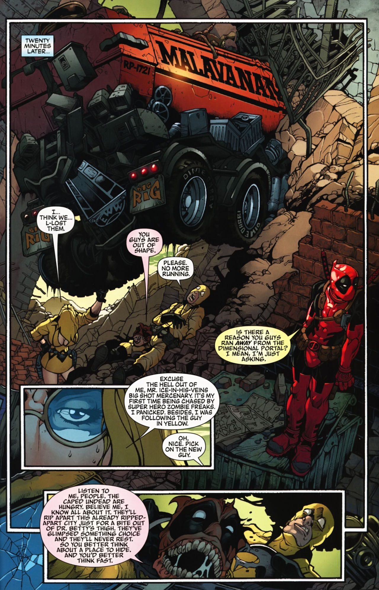 Read online Deadpool: Merc With a Mouth comic -  Issue #8 - 15