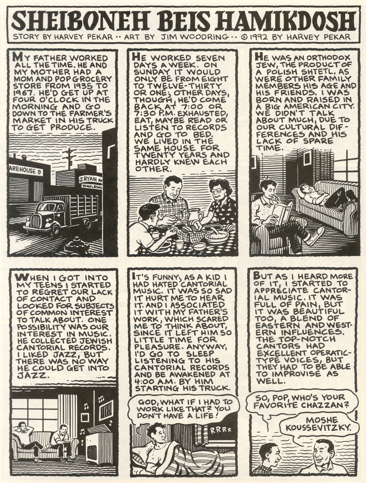 Read online American Splendor (1976) comic -  Issue #17 - 19
