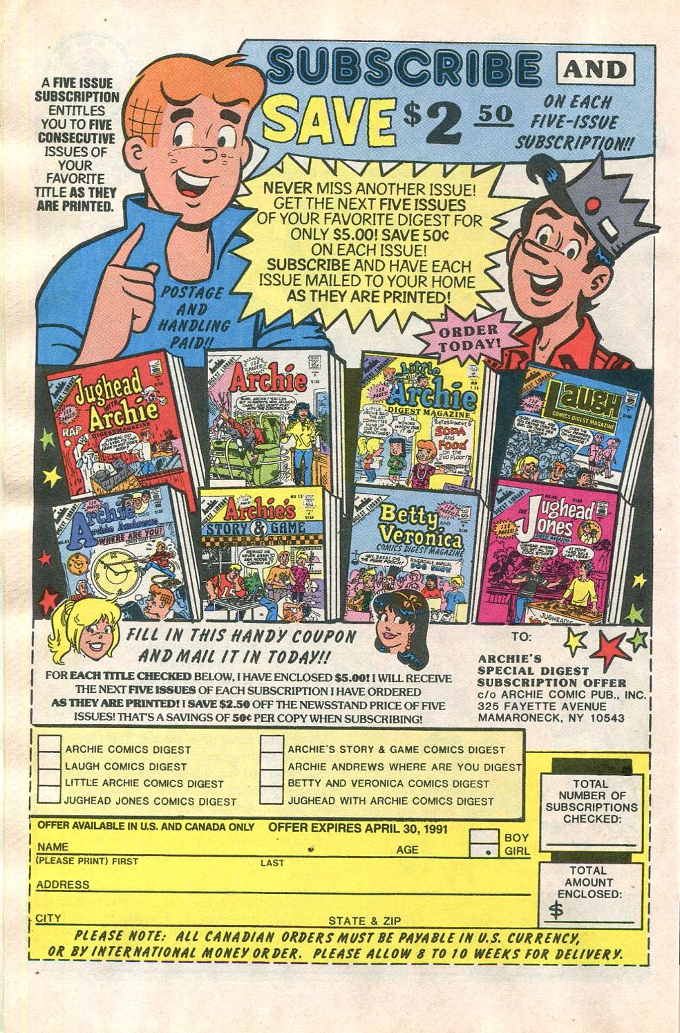 Read online Archie's Pals 'N' Gals (1952) comic -  Issue #220 - 28