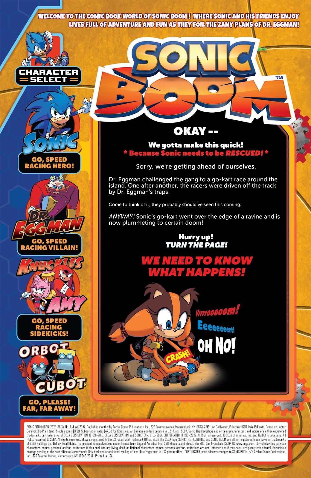 Sonic Boom issue 7 - Page 2