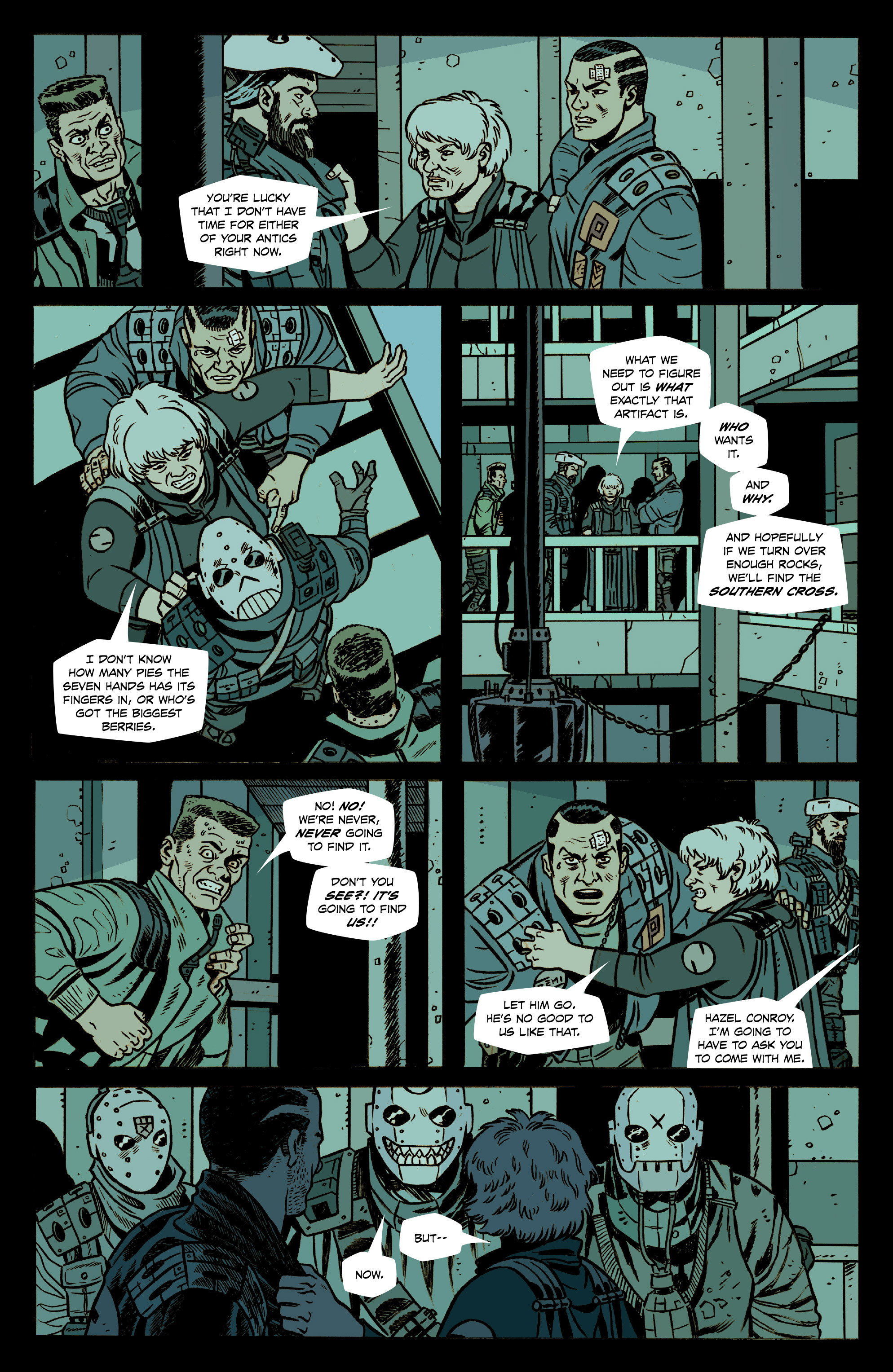 Read online Southern Cross comic -  Issue #8 - 16