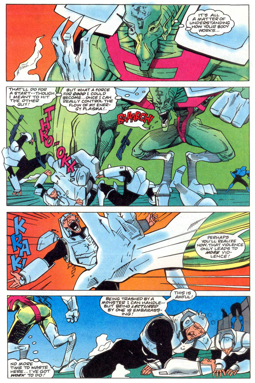 Read online Plasmer comic -  Issue #1 - 17