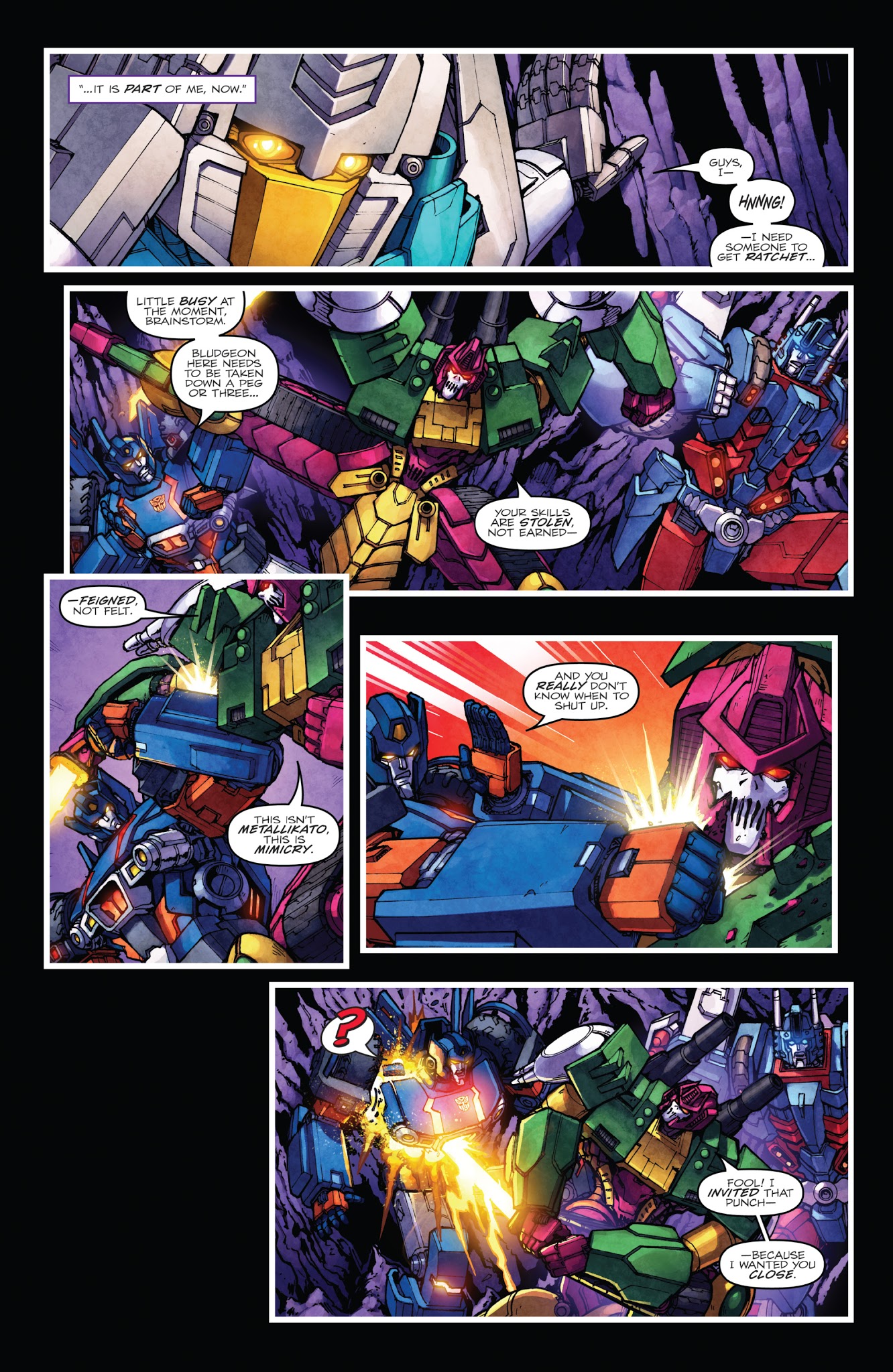 Read online The Transformers: Dark Cybertron comic -  Issue # TPB 2 - 121