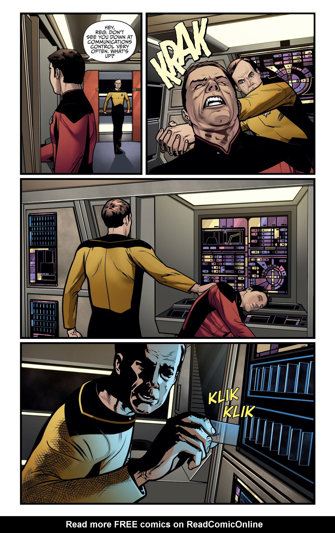 Read online Star Trek: The Next Generation: Through the Mirror comic -  Issue #3 - 17