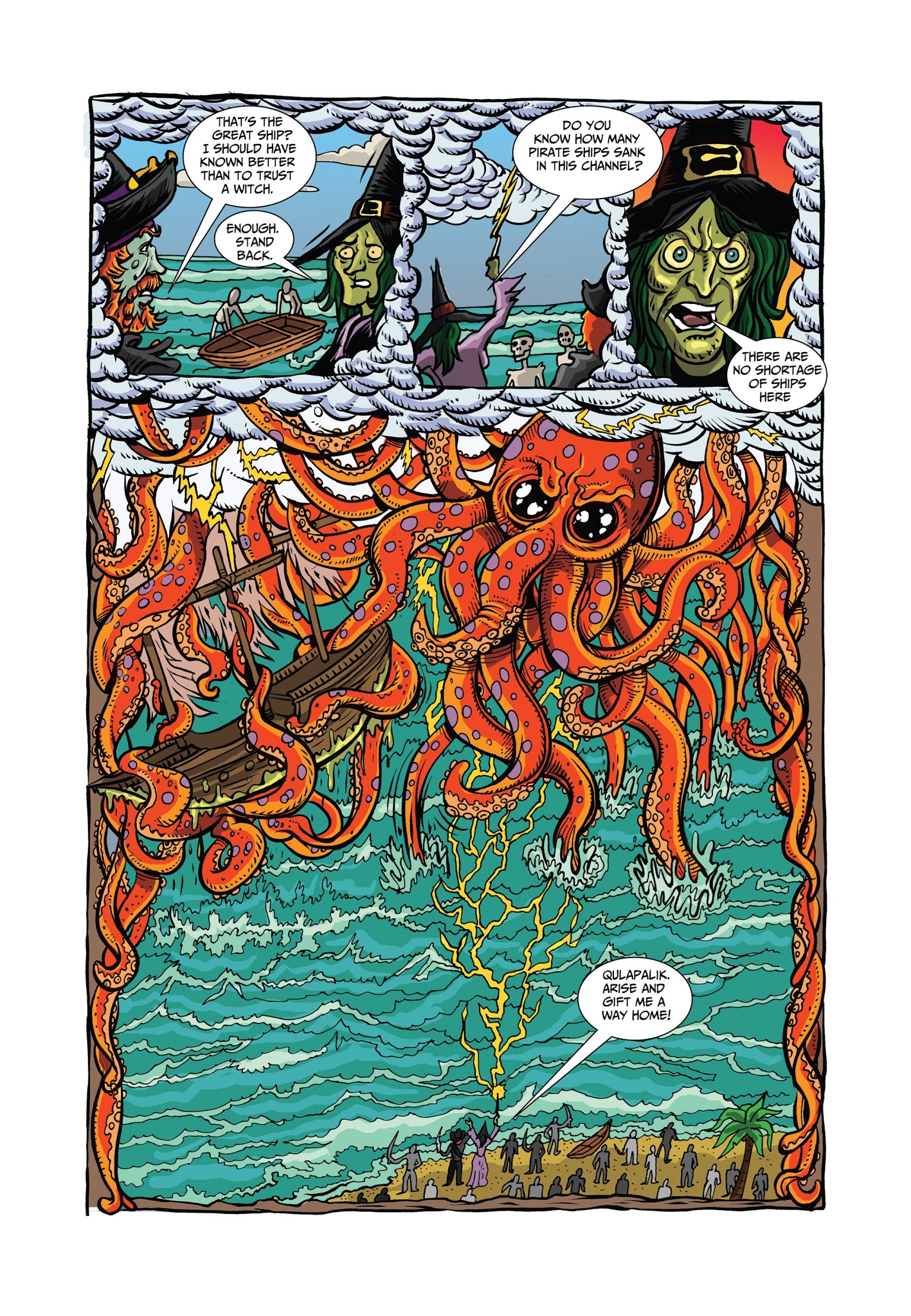 Read online Ghostly Tides comic -  Issue #1 - 14