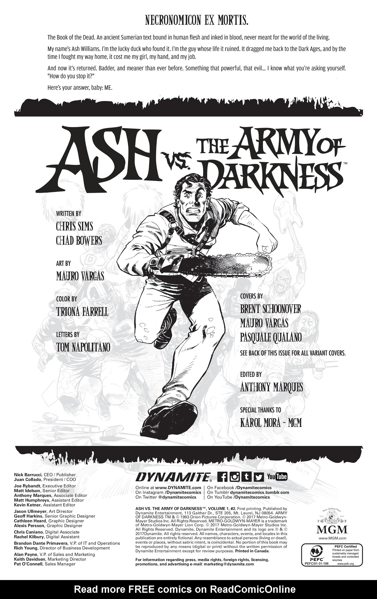 Read online Ash Vs. The Army of Darkness comic -  Issue #2 - 4