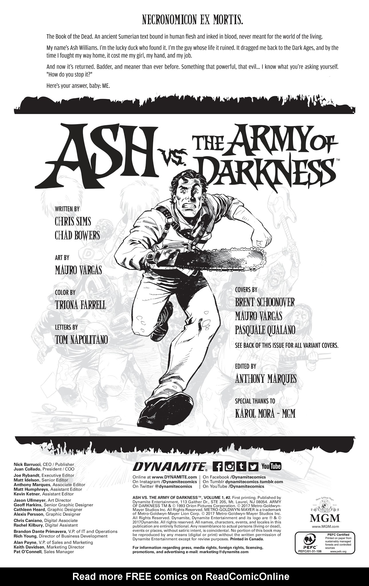 Read online Ash Vs. The Army of Darkness comic -  Issue #2 - 4