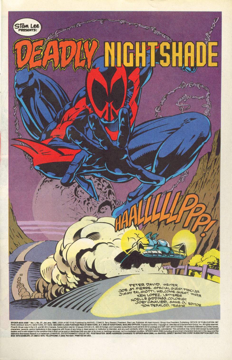 Spider-Man 2099 (1992) issue 27 - Page 2