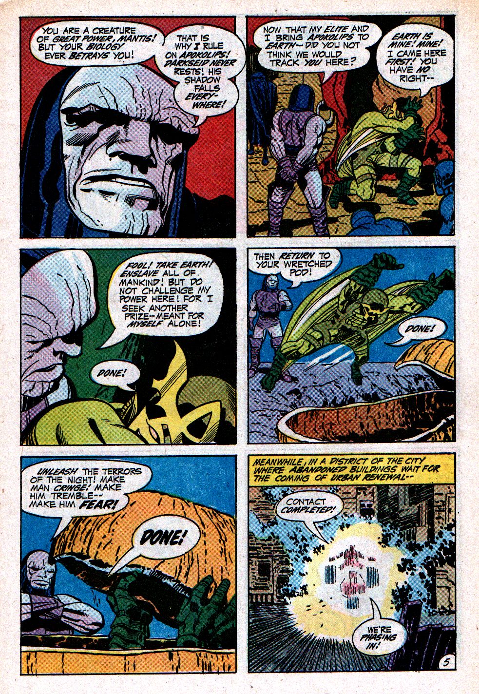 Read online Forever People (1971) comic -  Issue #2 - 7