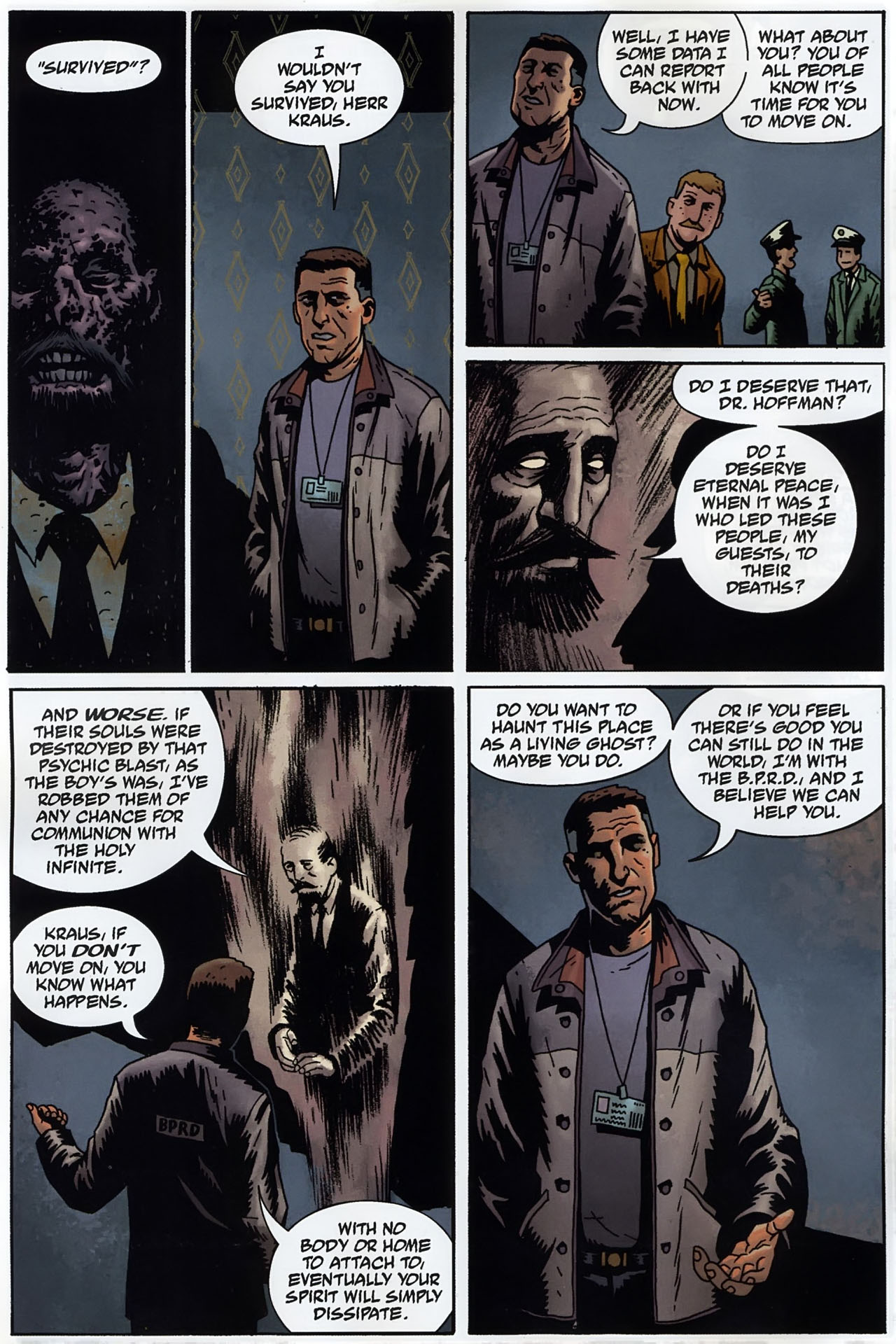 Read online B.P.R.D.: The Ectoplasmic Man comic -  Issue # Full - 8