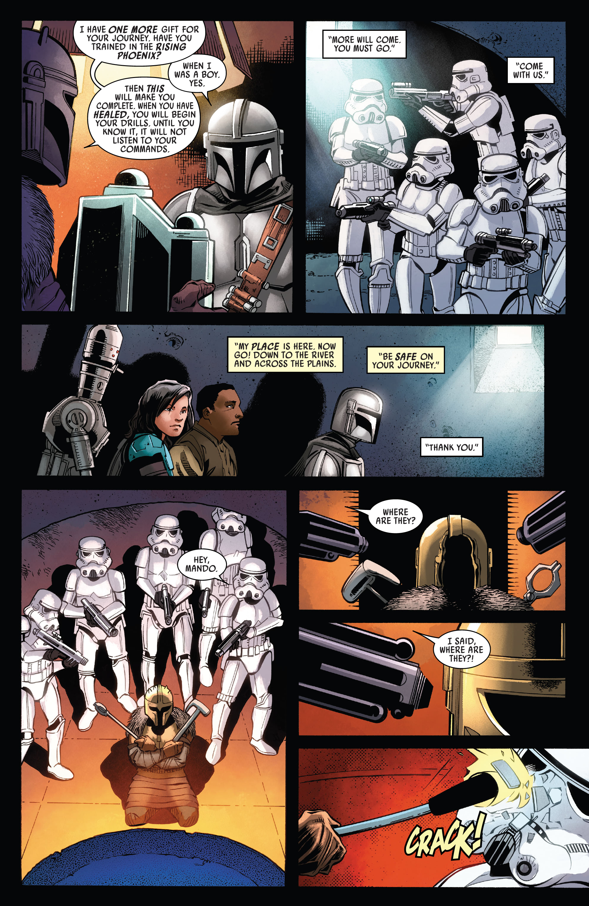Read online Star Wars: The Mandalorian comic -  Issue #8 - 23