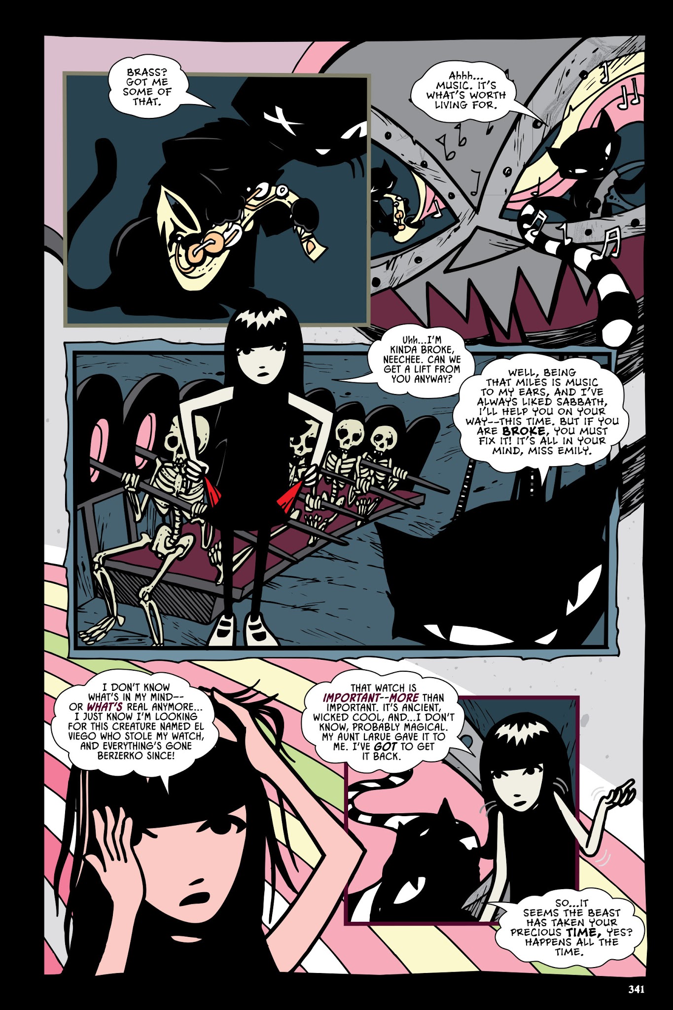 Read online The Complete Emily The Strange: All Things Strange comic -  Issue # TPB - 327