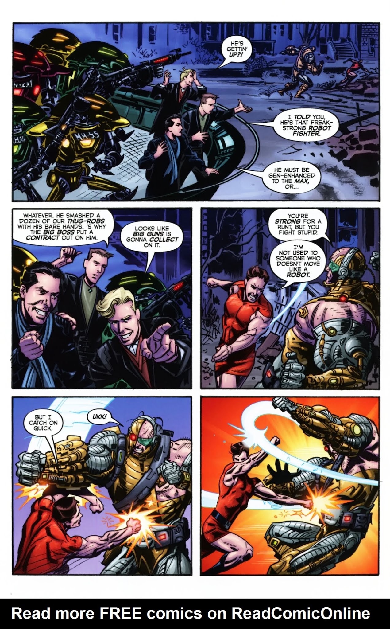 Read online Magnus, Robot Fighter (2010) comic -  Issue #2 - 4