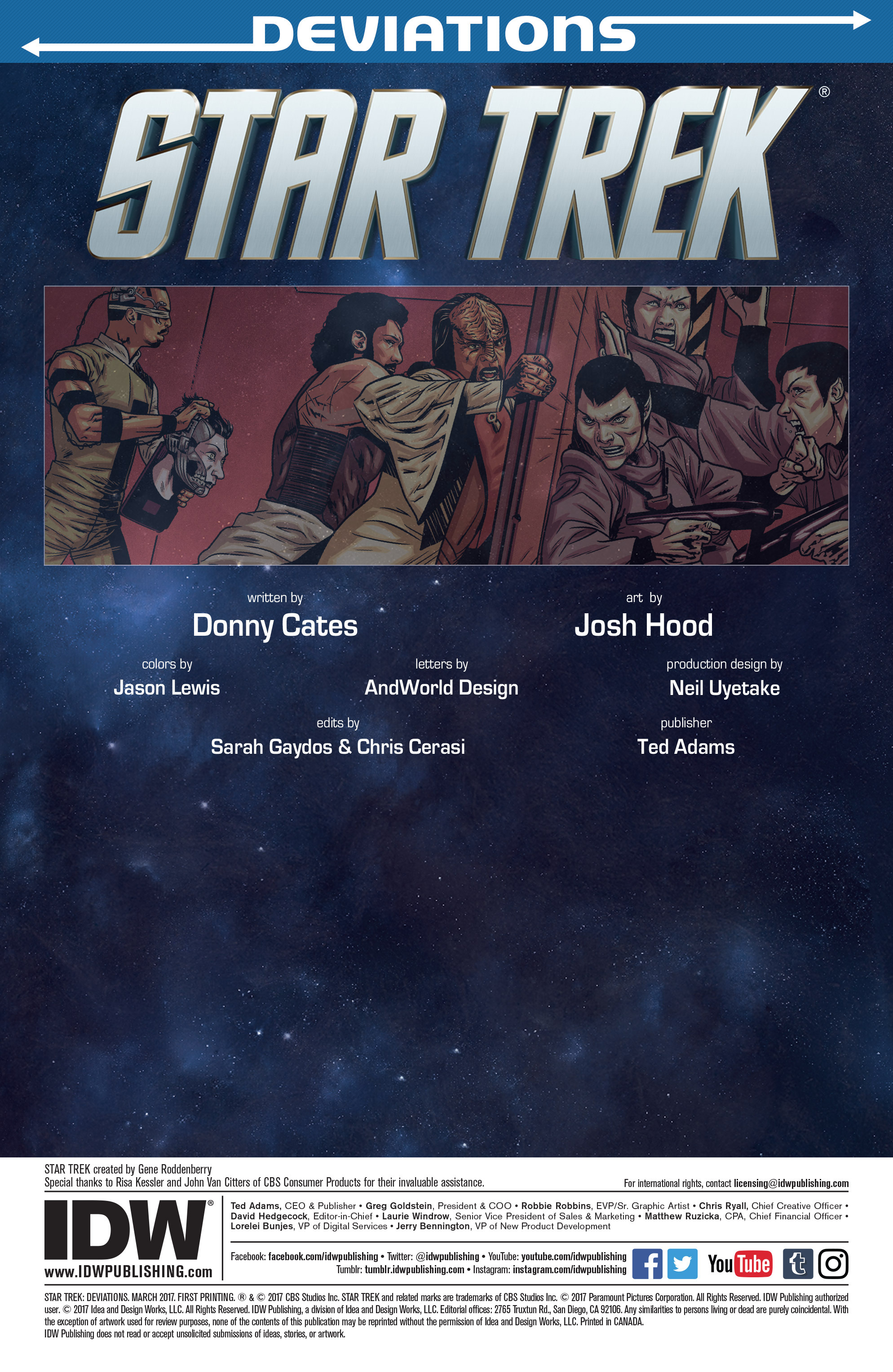 Read online Star Trek: Deviations comic -  Issue # Full - 3