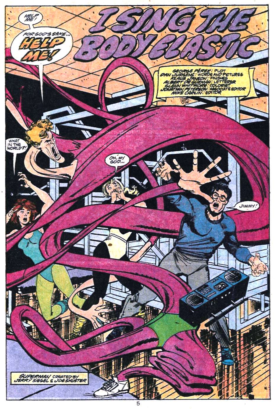 Read online Adventures of Superman (1987) comic -  Issue #458 - 6