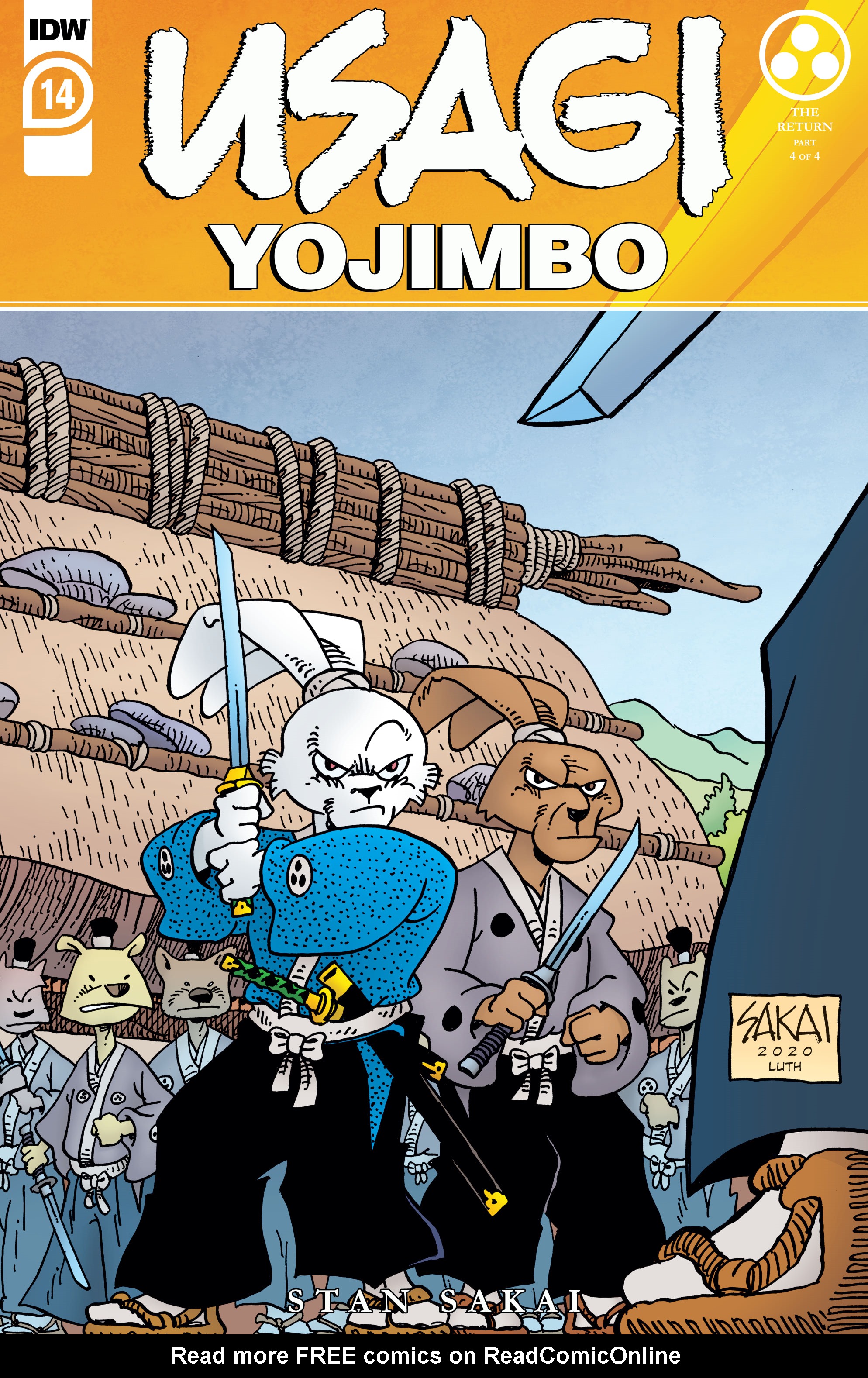 Read online Usagi Yojimbo (2019) comic -  Issue #14 - 1