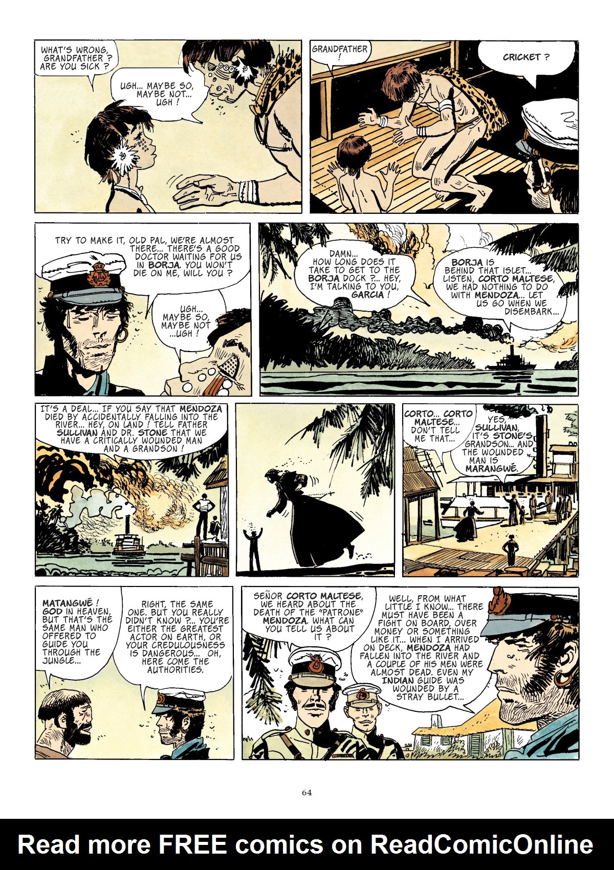 Read online Corto Maltese comic -  Issue # TPB 6 - 59