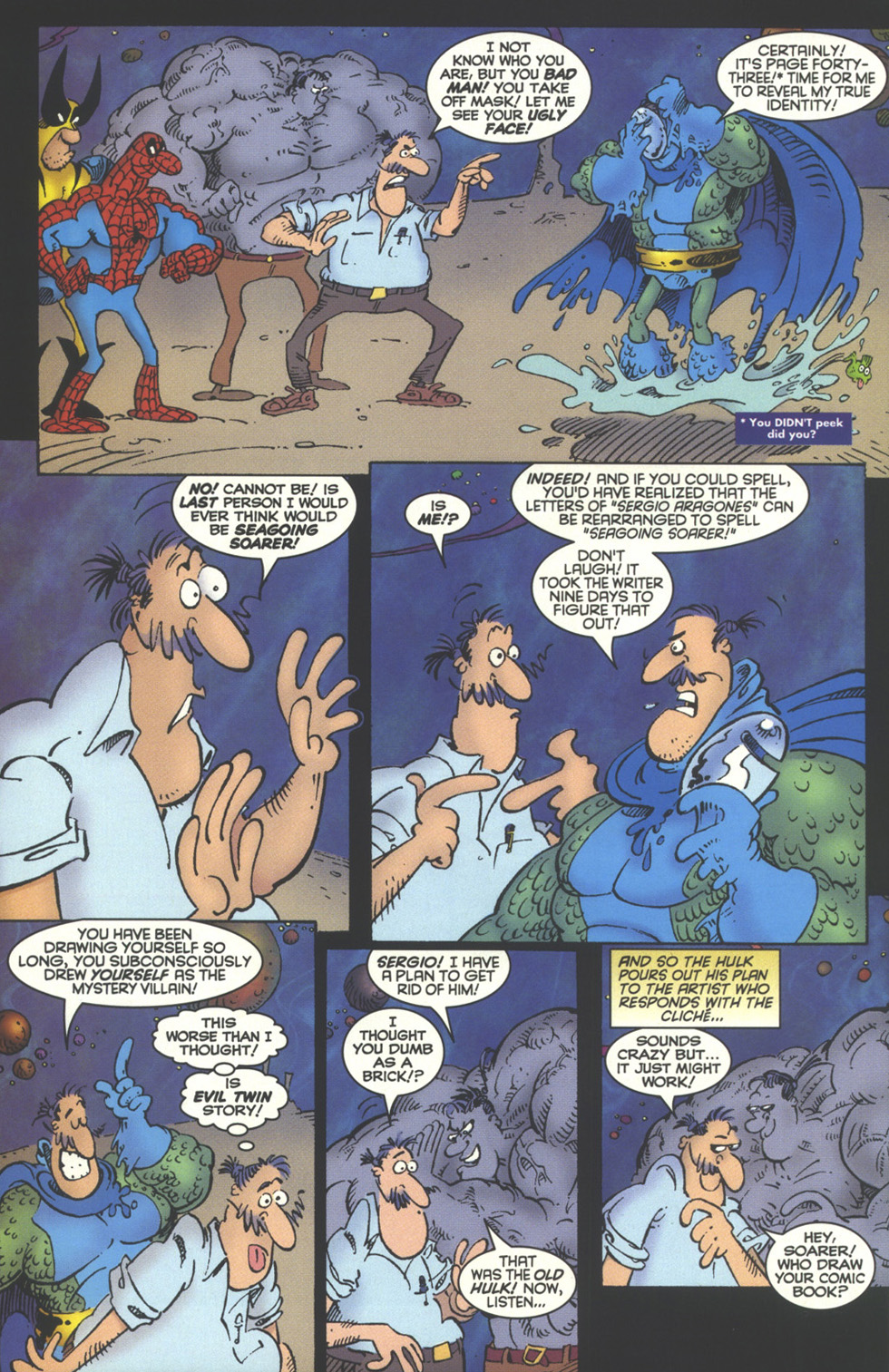 Read online Sergio Aragonés Massacres Marvel comic -  Issue # Full - 46