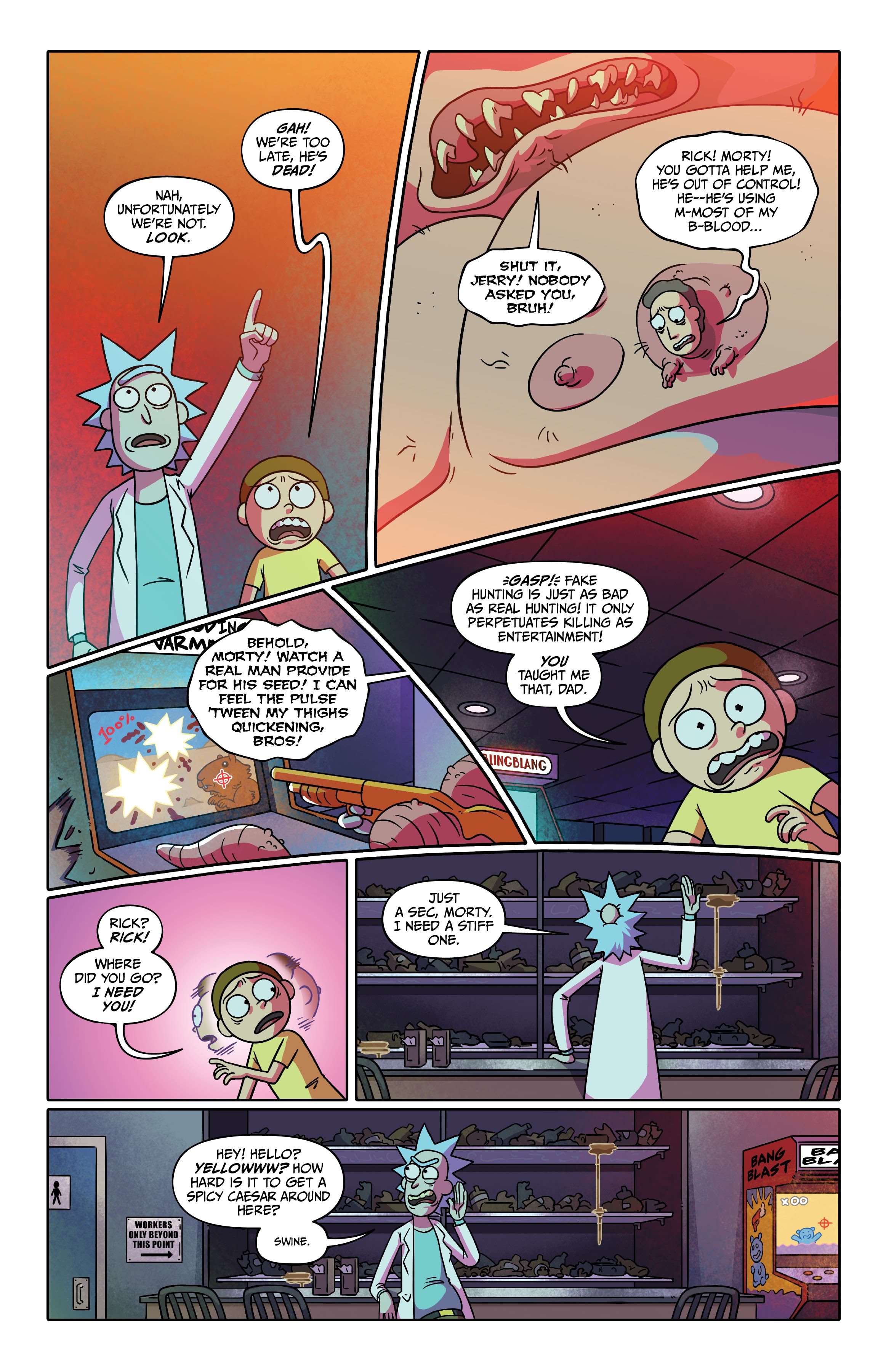 Read online Rick and Morty comic -  Issue # (2015) _Deluxe Edition 7 (Part 2) - 72