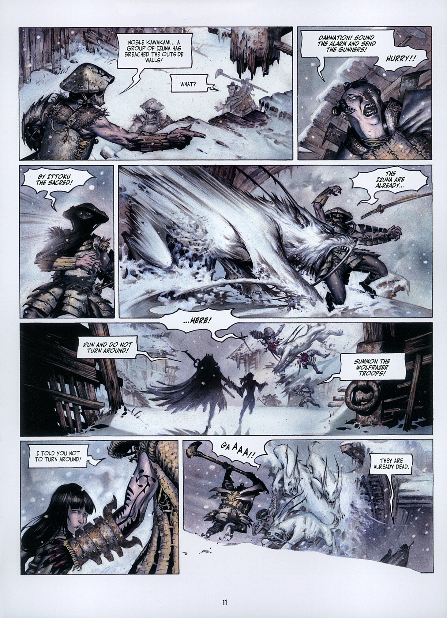 Read online Legend of the Scarlet Blades comic -  Issue # TPB - 12