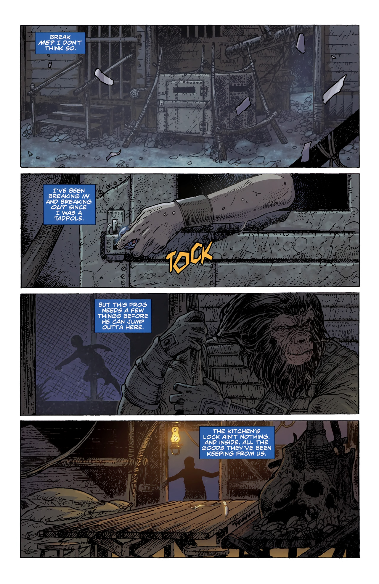 Read online Planet of the Apes (2011) comic -  Issue #6 - 20