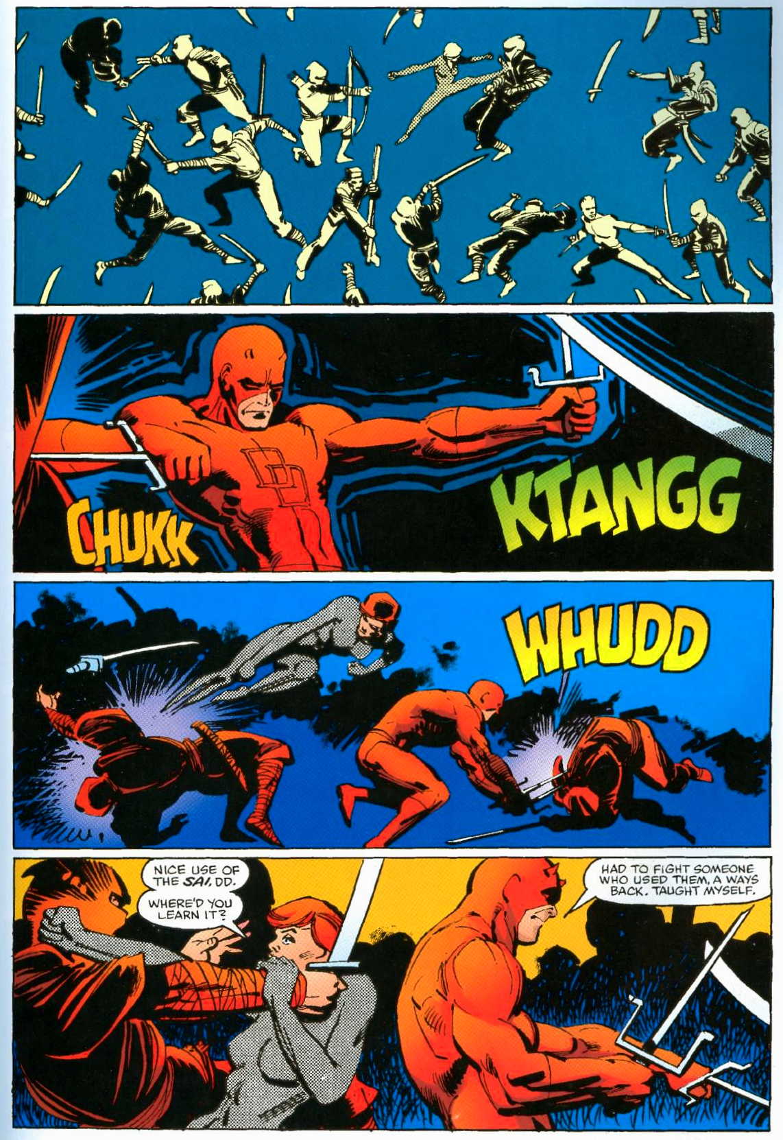 Read online Daredevil Visionaries: Frank Miller comic -  Issue # TPB 3 - 150