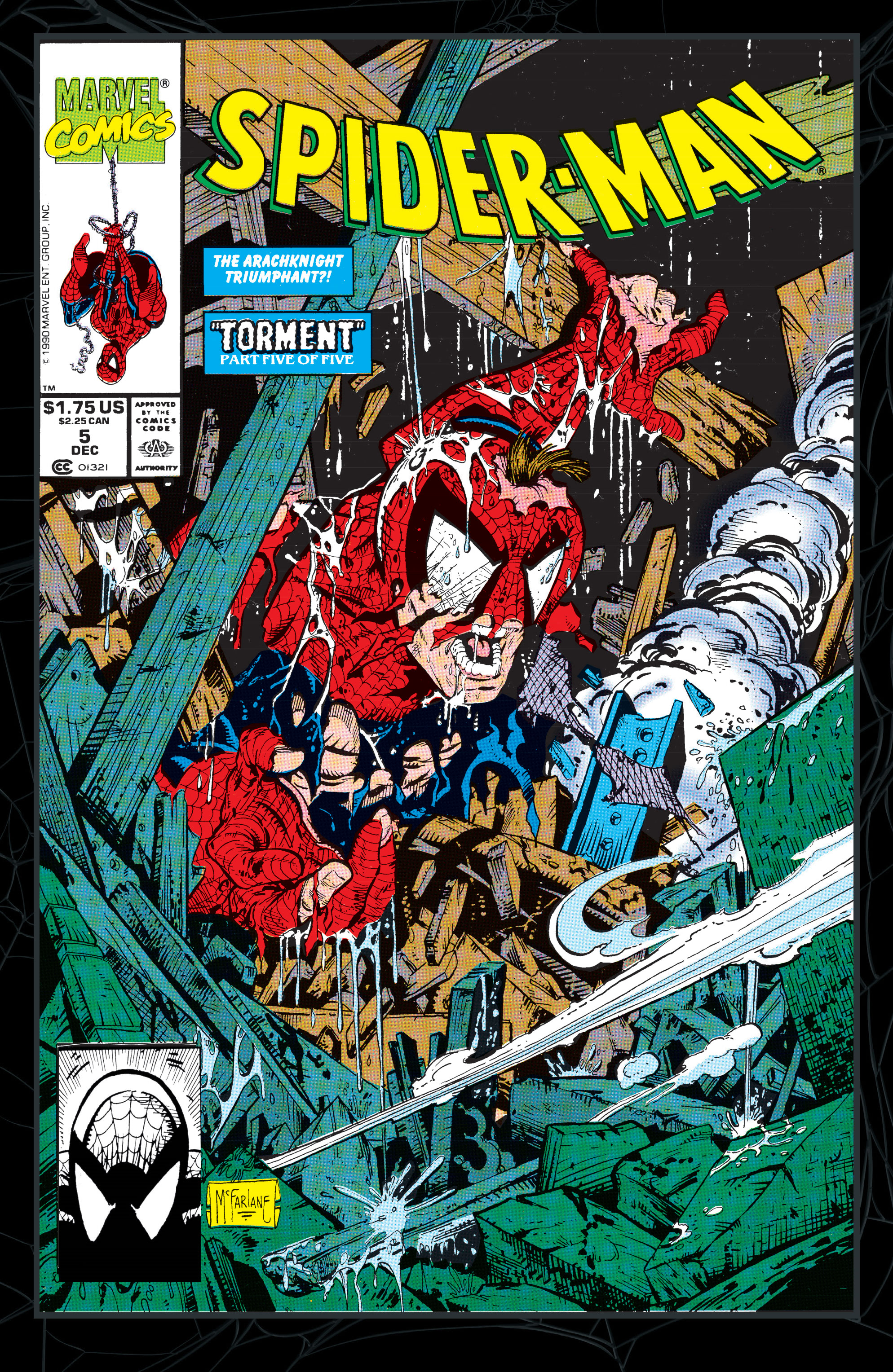 Read online Spider-Man (1990) comic -  Issue # _Spider-Man by Todd Mcfarlane - The Complete Collection (Part 2) - 1