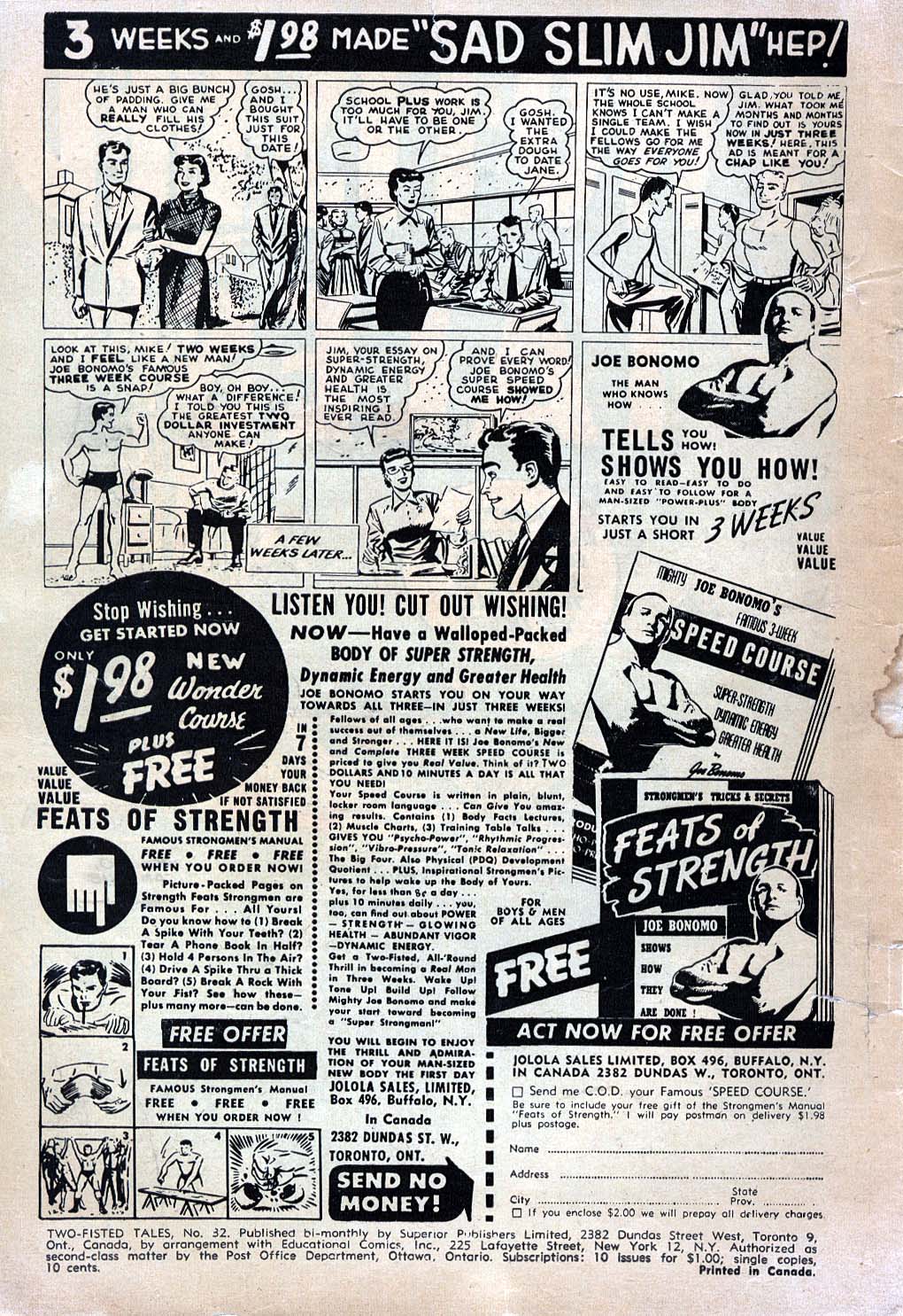 Read online Two-Fisted Tales comic -  Issue #32 - 2