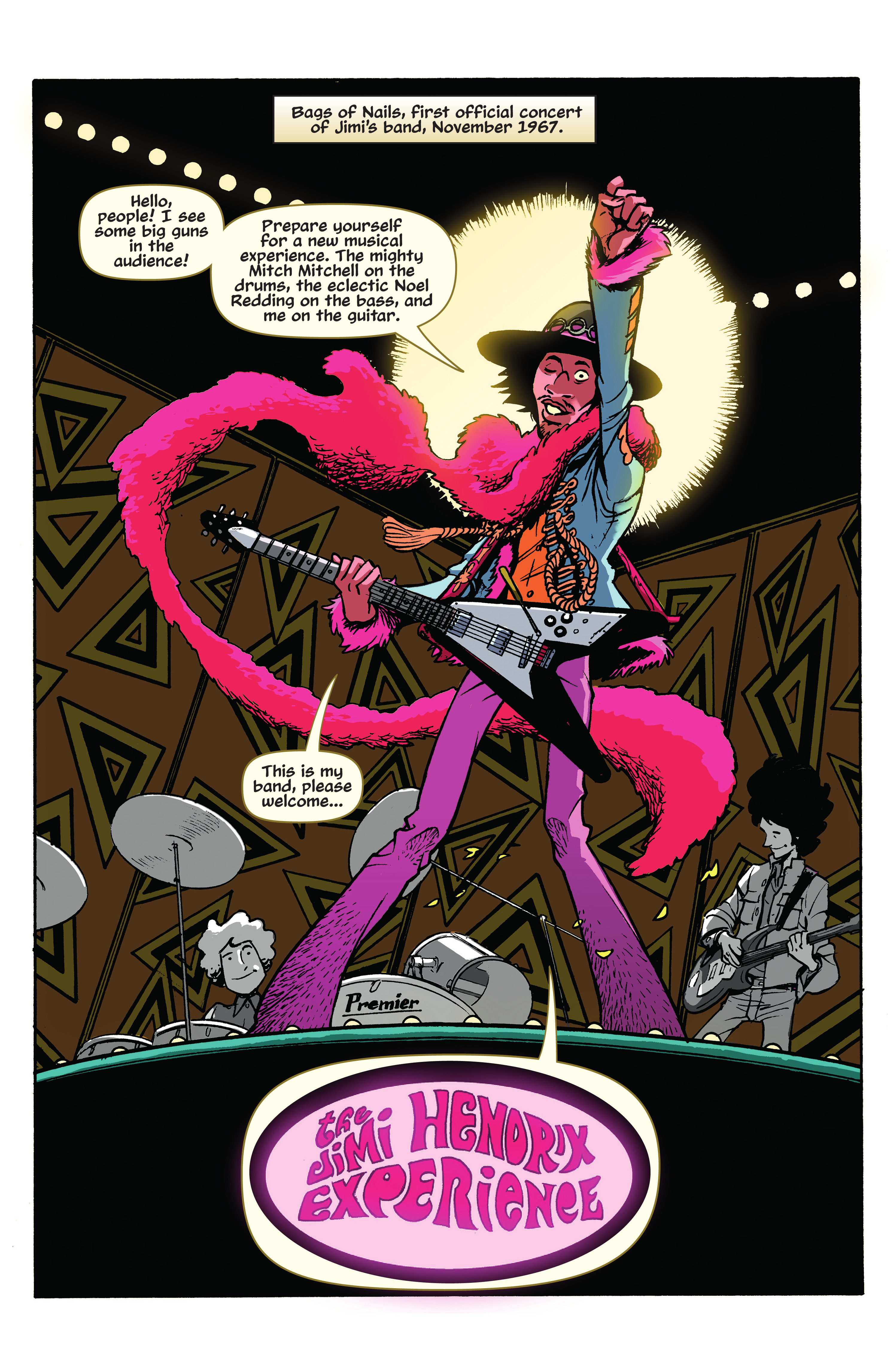 Read online Hendrix: Electric Requiem comic -  Issue # TPB - 70