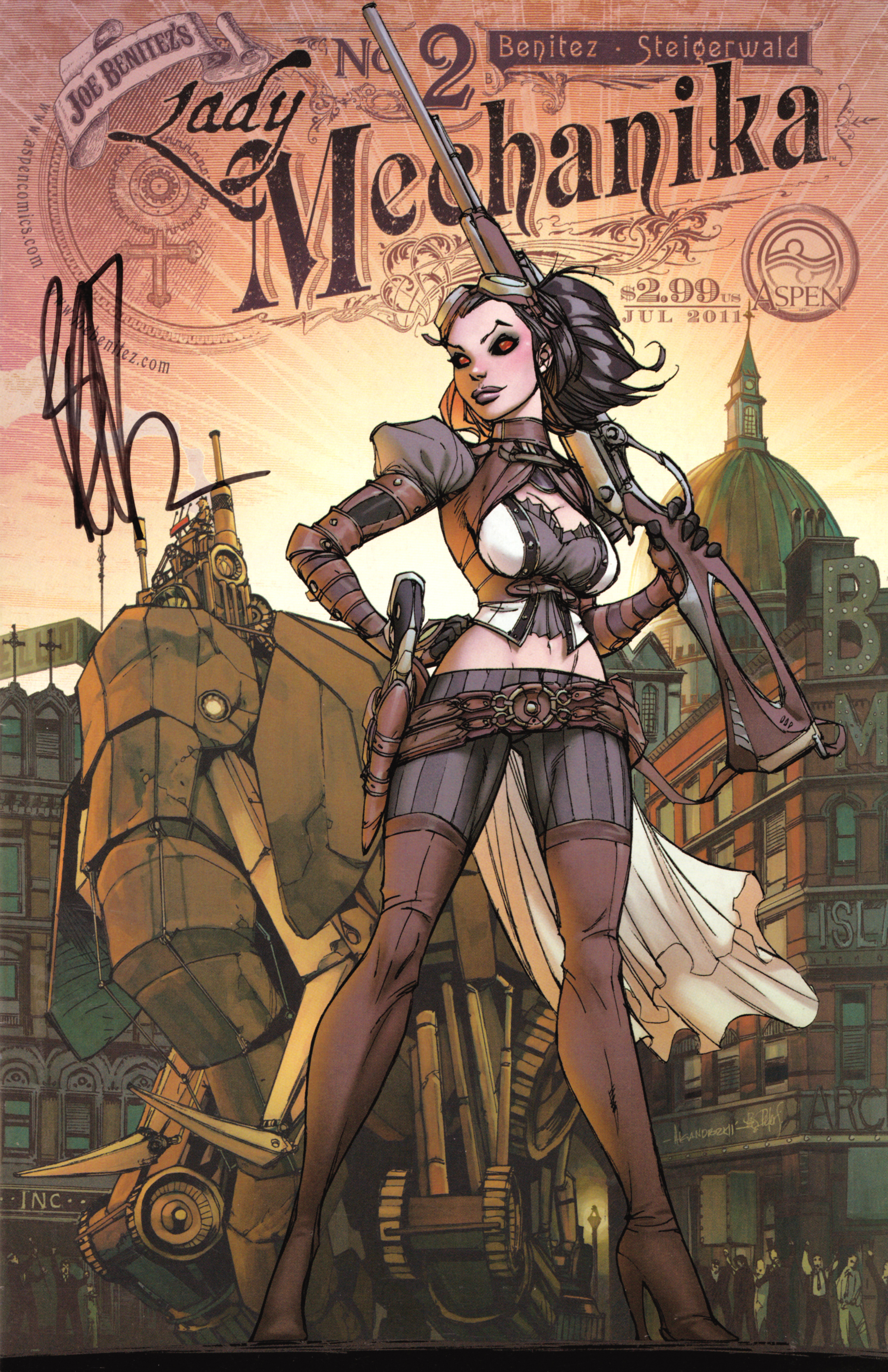 Read online Lady Mechanika comic -  Issue #2 - 2