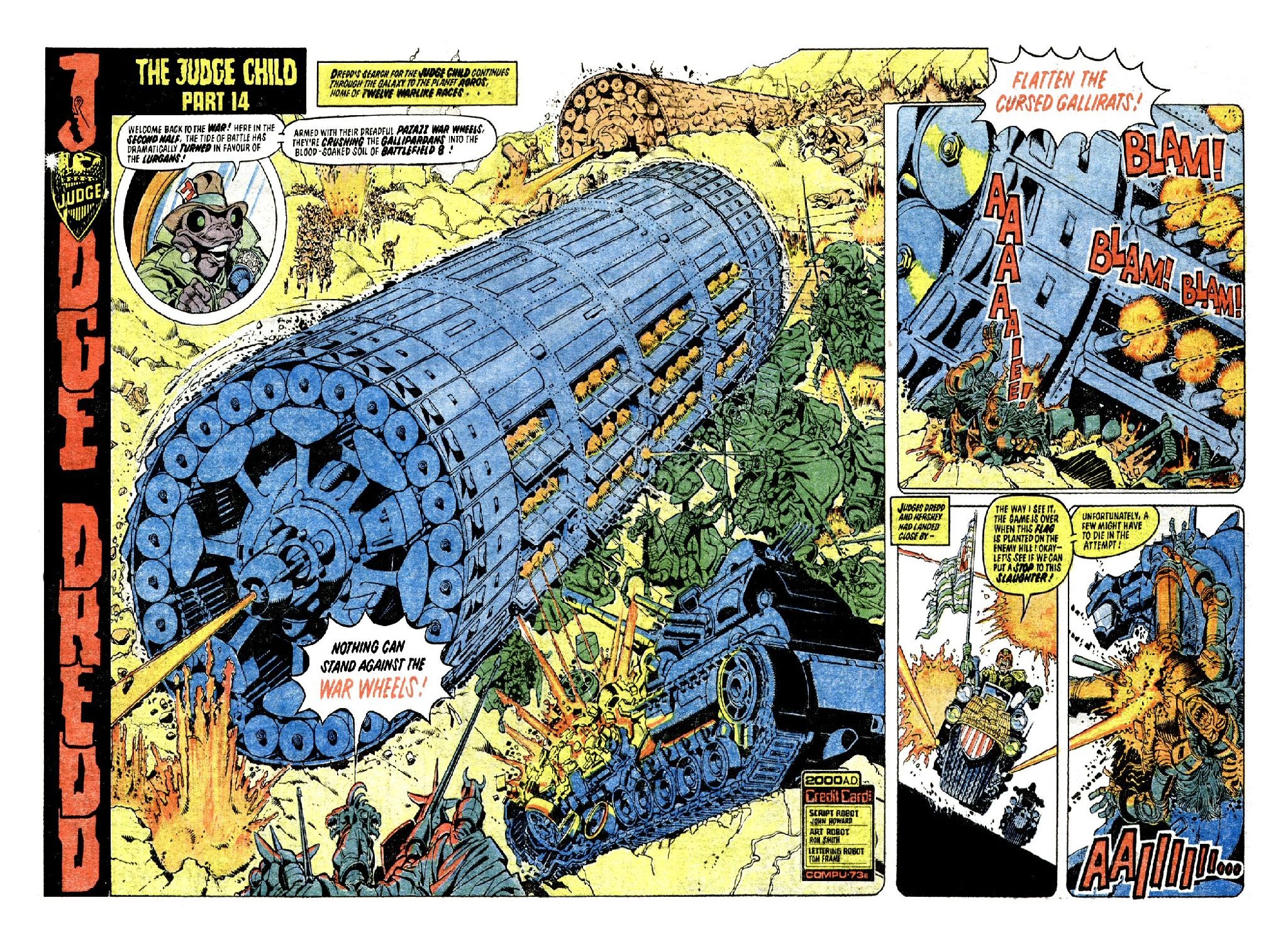 Read online Judge Dredd Epics comic -  Issue # TPB The Judge Child Quest - 69
