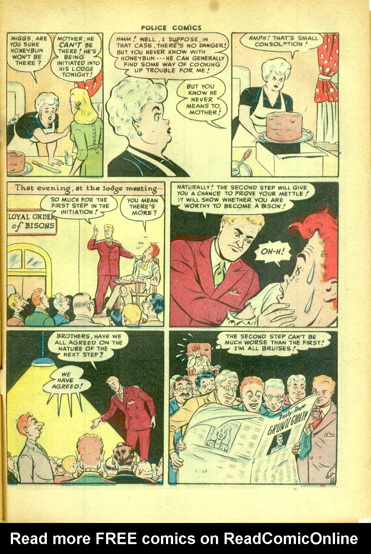 Read online Police Comics comic -  Issue #68 - 45