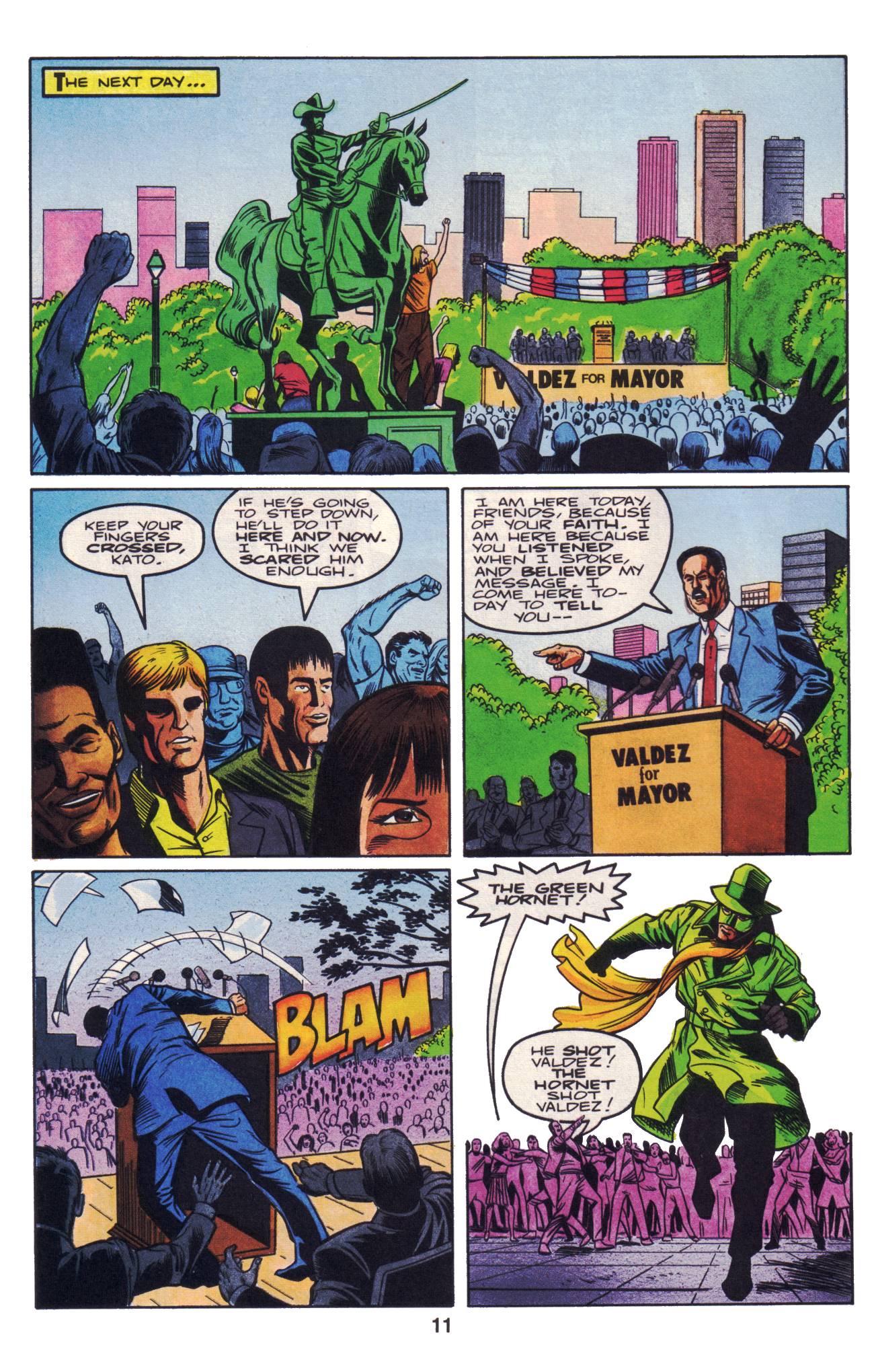 Read online The Green Hornet (1991) comic -  Issue #5 - 12