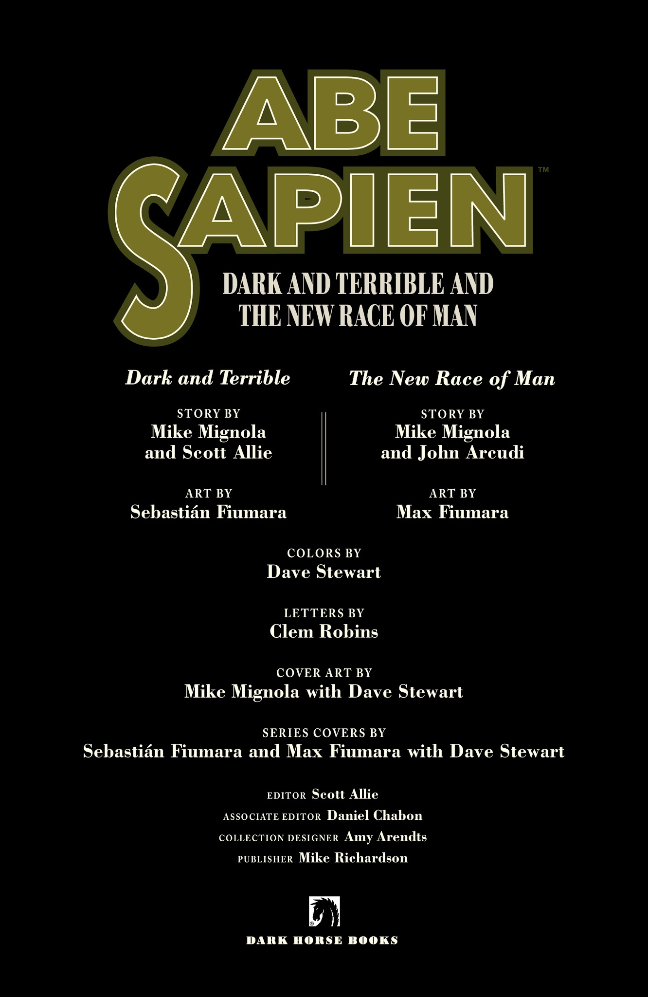 Read online Abe Sapien: Dark and Terrible and The New Race of Man comic -  Issue # TPB - 5