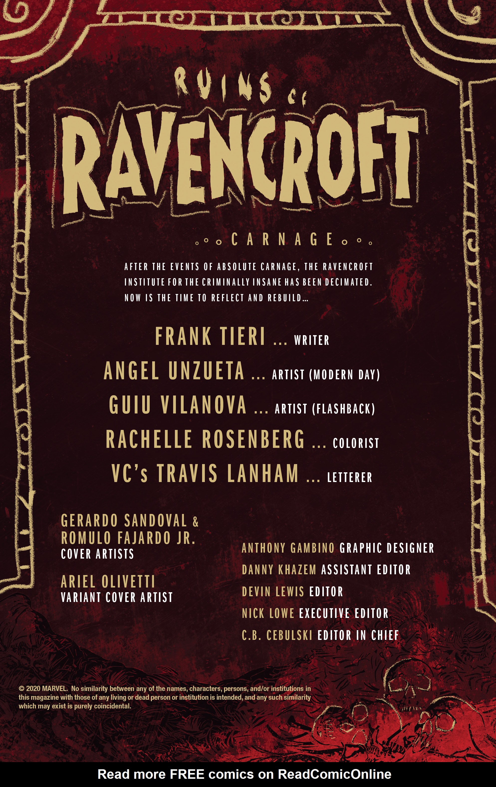 Read online Ruins Of Ravencroft comic -  Issue # Carnage - 2