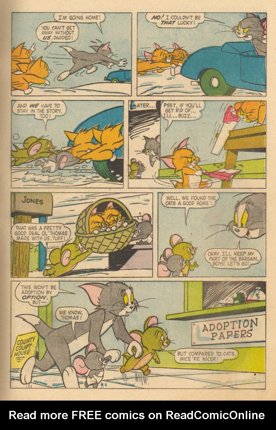 Read online M.G.M.'s Tom and Jerry's Winter Fun comic -  Issue #7 - 17