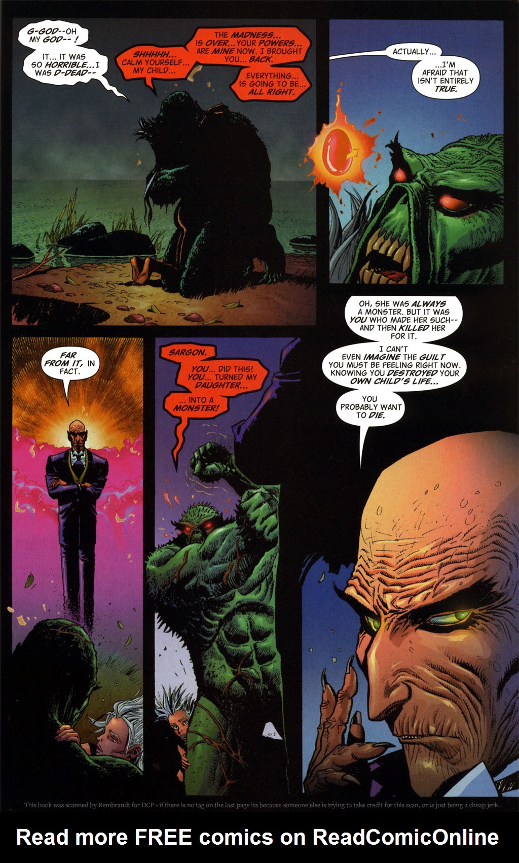 Read online Swamp Thing (2004) comic -  Issue #6 - 6
