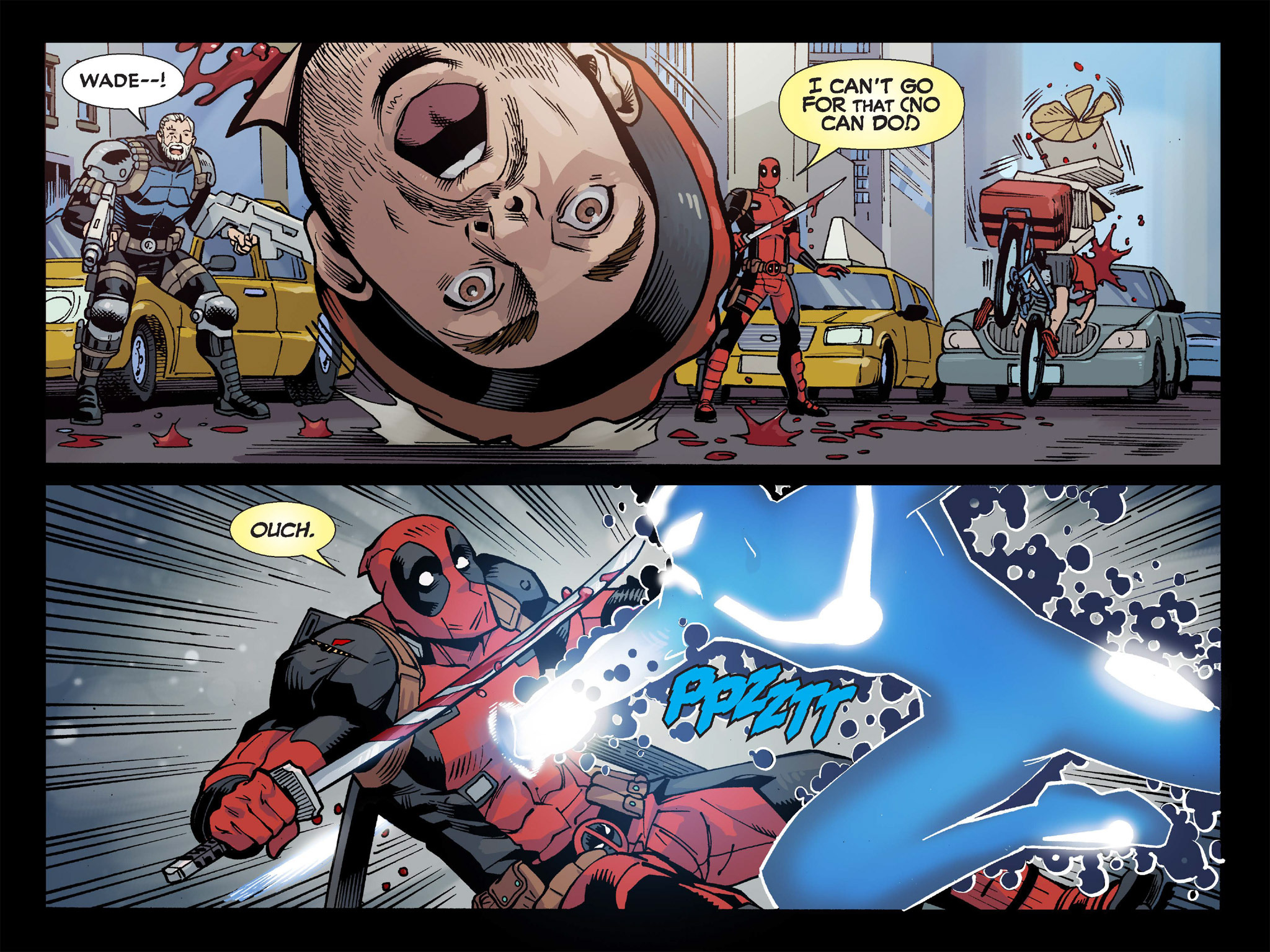 Read online Deadpool & Cable: Split Second Infinite Comic comic -  Issue #3 - 22