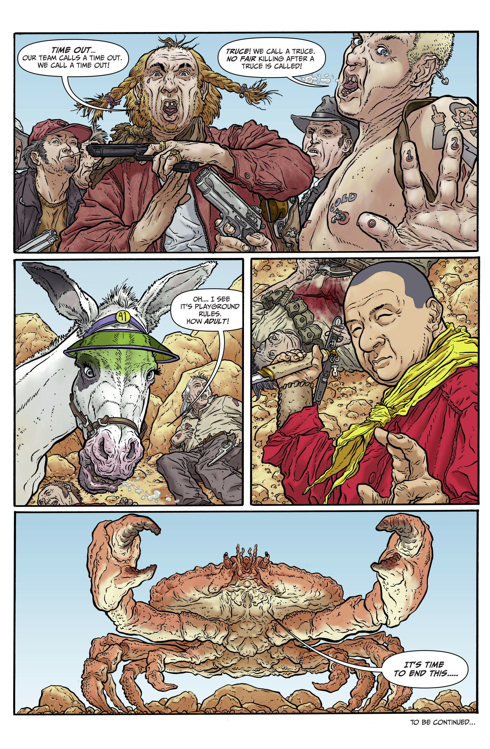 Read online Shaolin Cowboy comic -  Issue #1 - 27