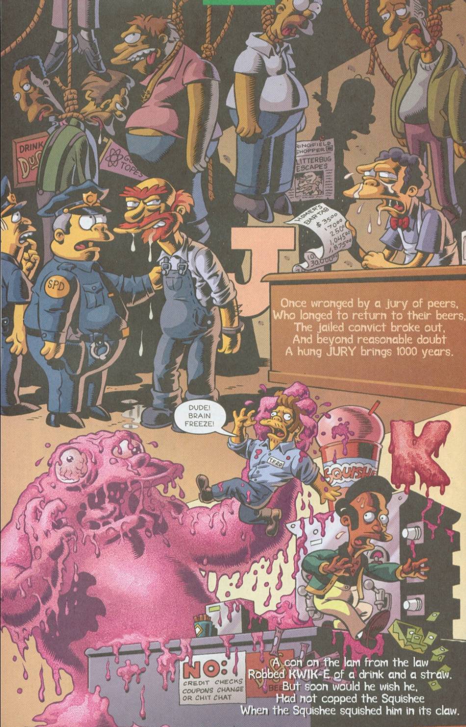 Read online Treehouse of Horror comic -  Issue #8 - 37