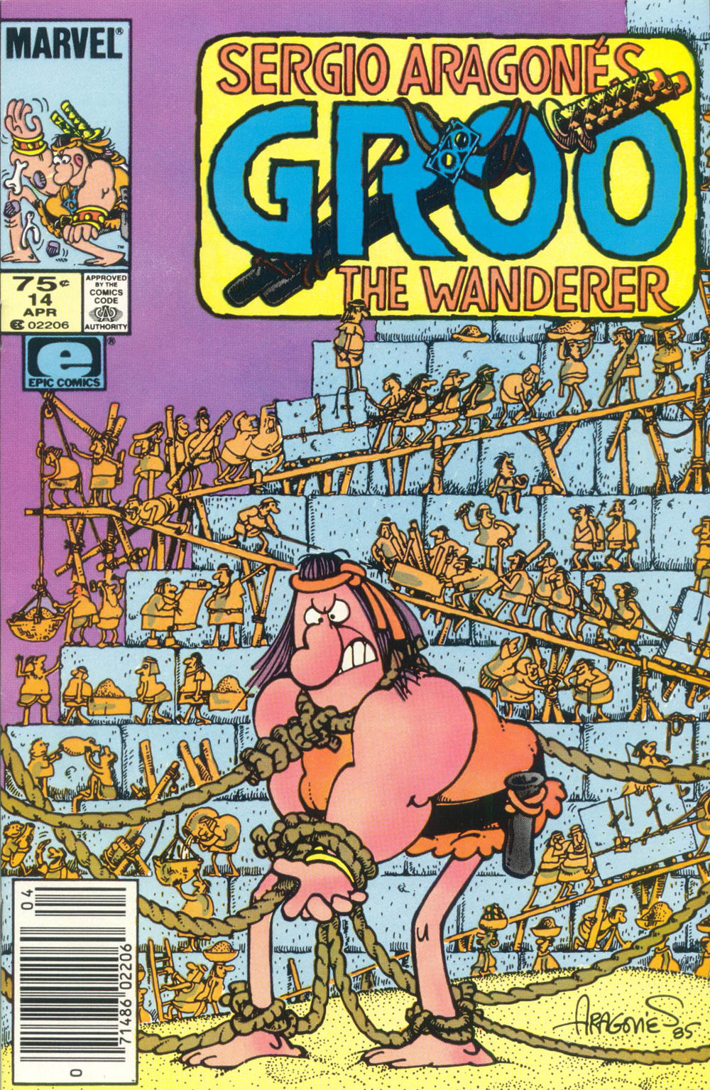 Read online Sergio Aragonés Groo the Wanderer comic -  Issue #14 - 1