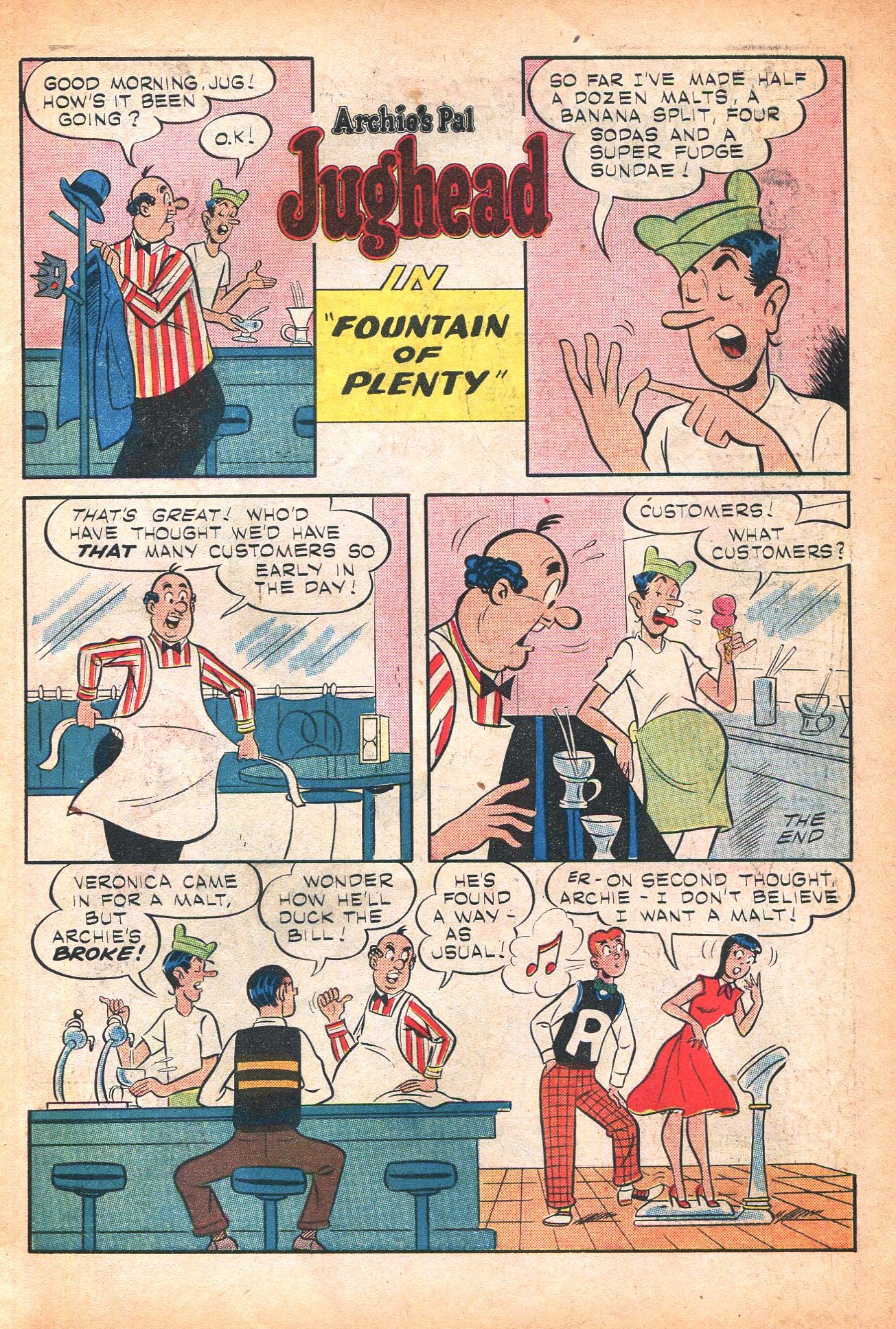 Read online Archie's Joke Book Magazine comic -  Issue #57 - 23